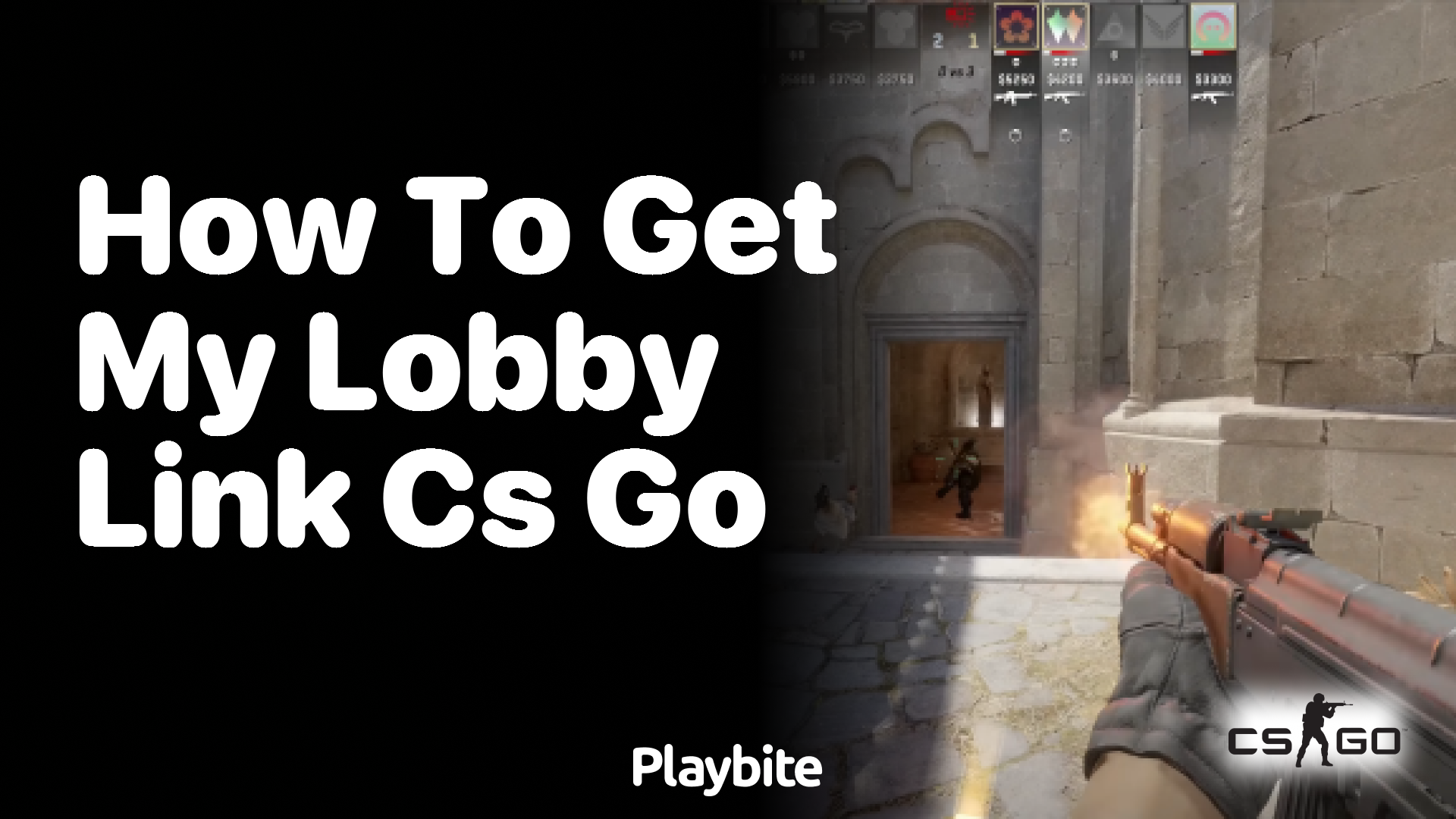 How to get my lobby link in CS:GO