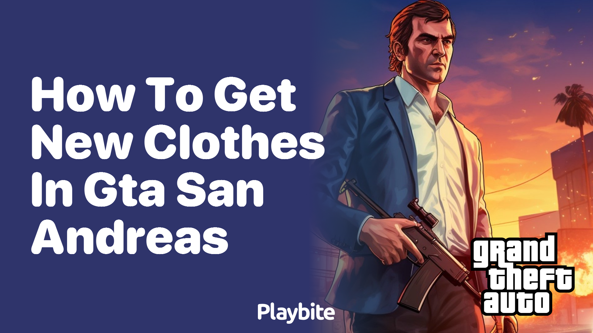How to get new clothes in GTA San Andreas
