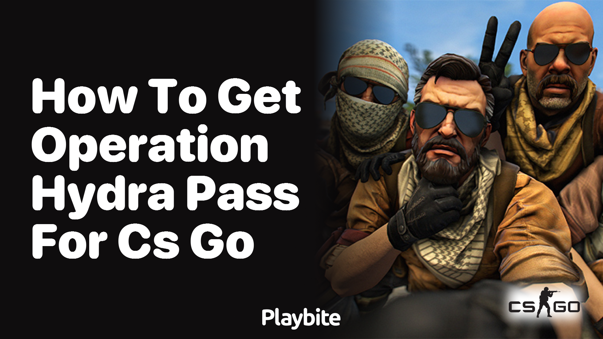 How to get the Operation Hydra pass for CS:GO