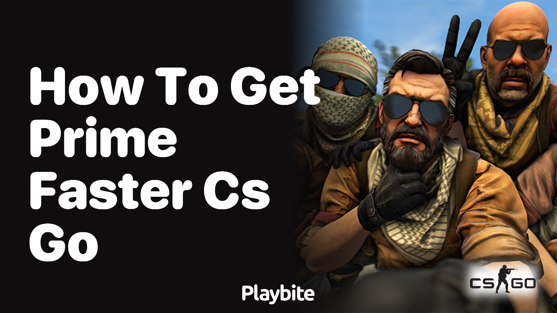 How to get Prime status faster in CS:GO?