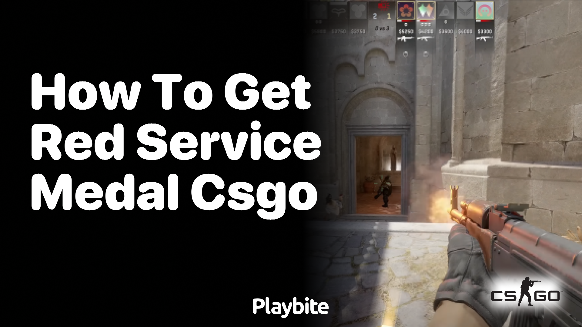 How to get the Red Service Medal in CS:GO