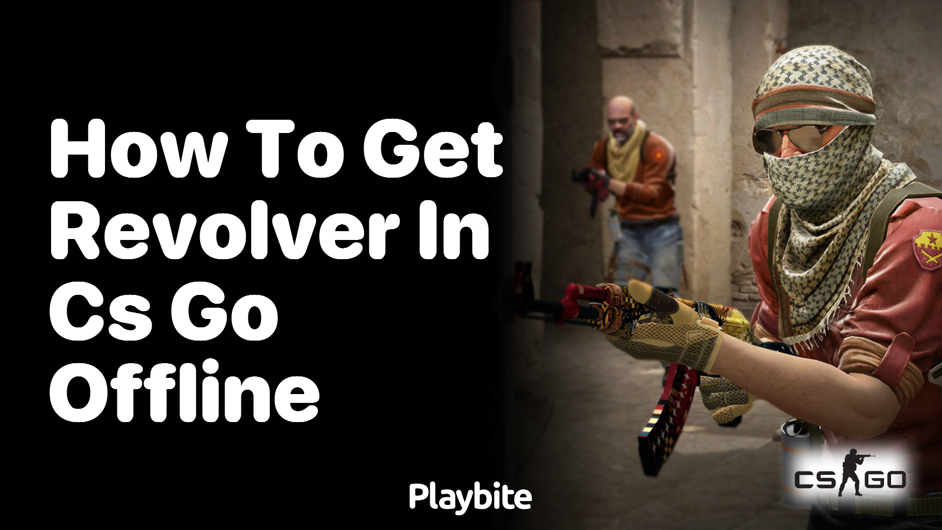 How to get the revolver in CS:GO offline