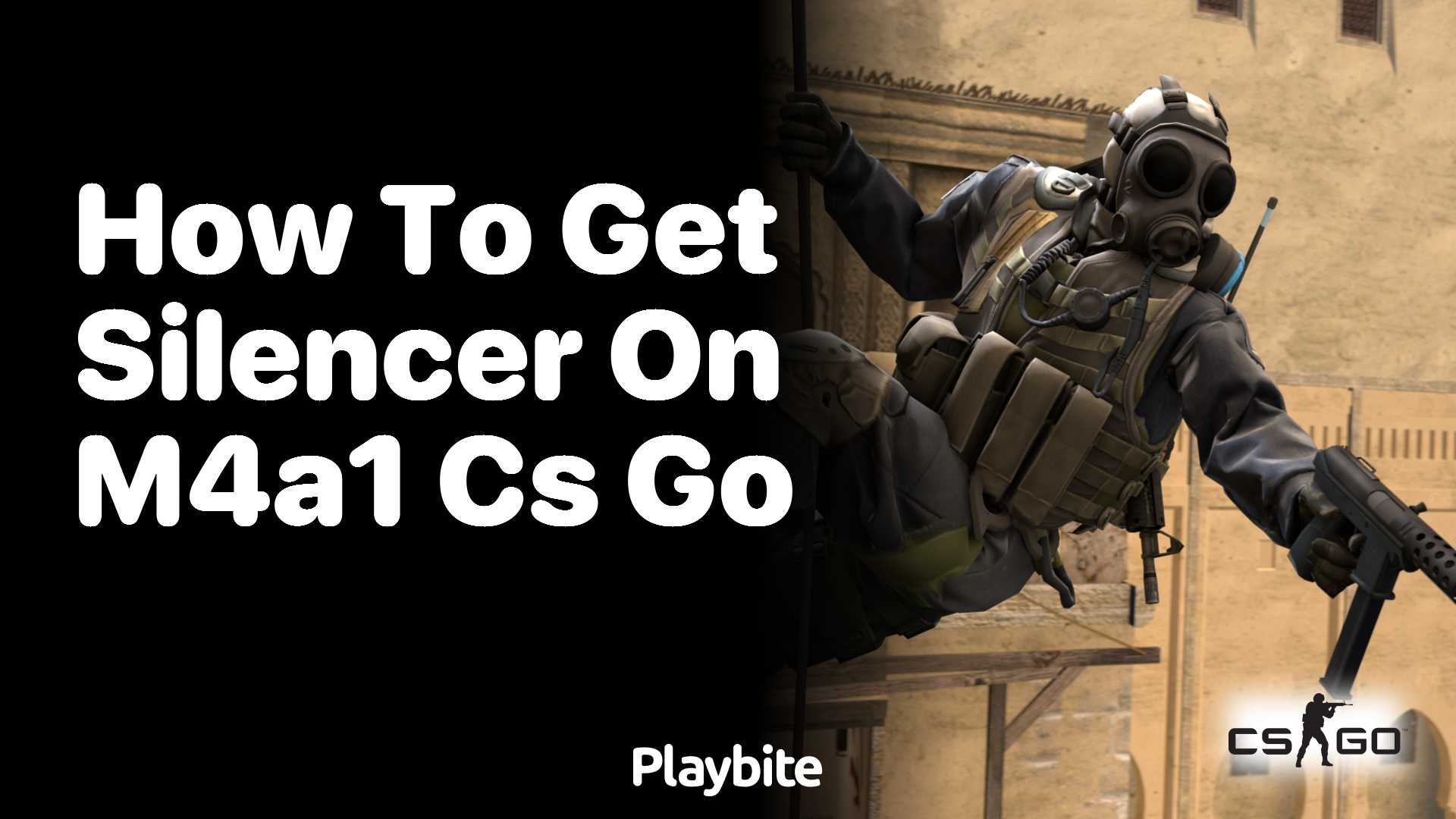 How to get a silencer on the M4A1 in CS:GO?