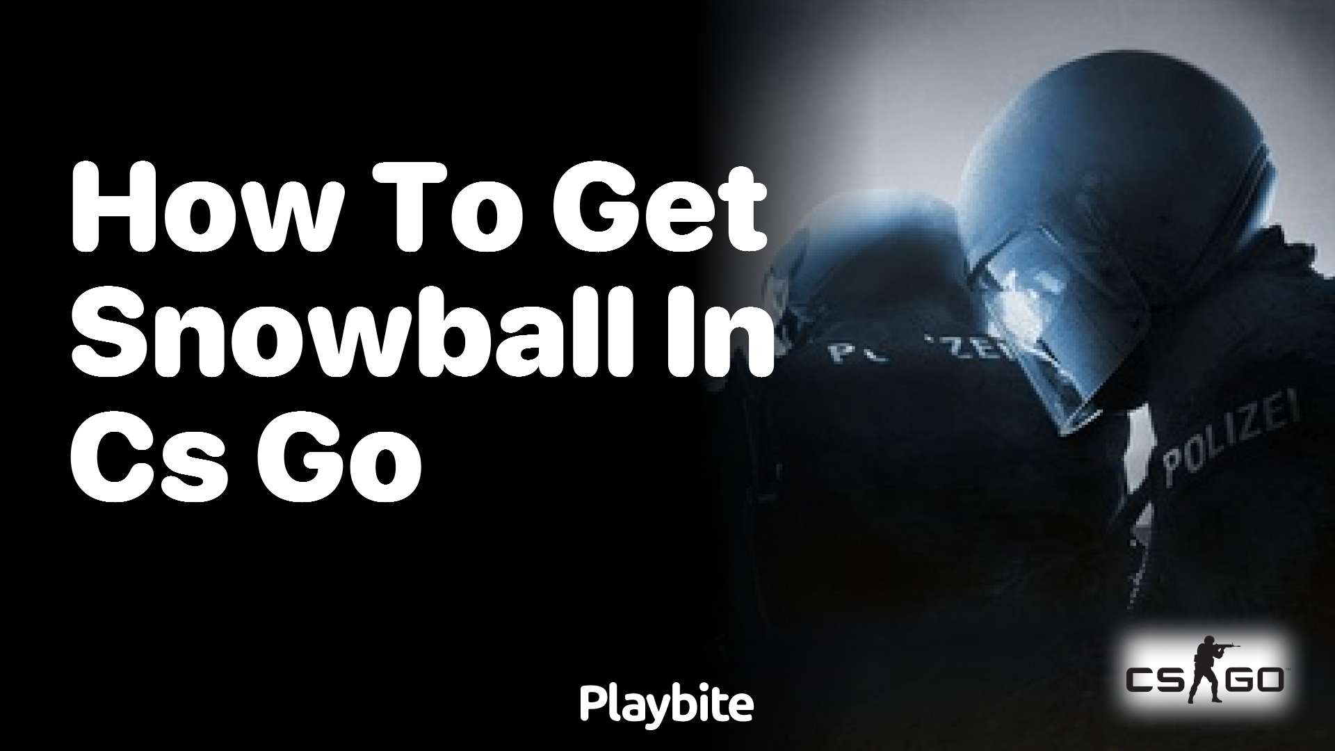 How to get a snowball in CS:GO