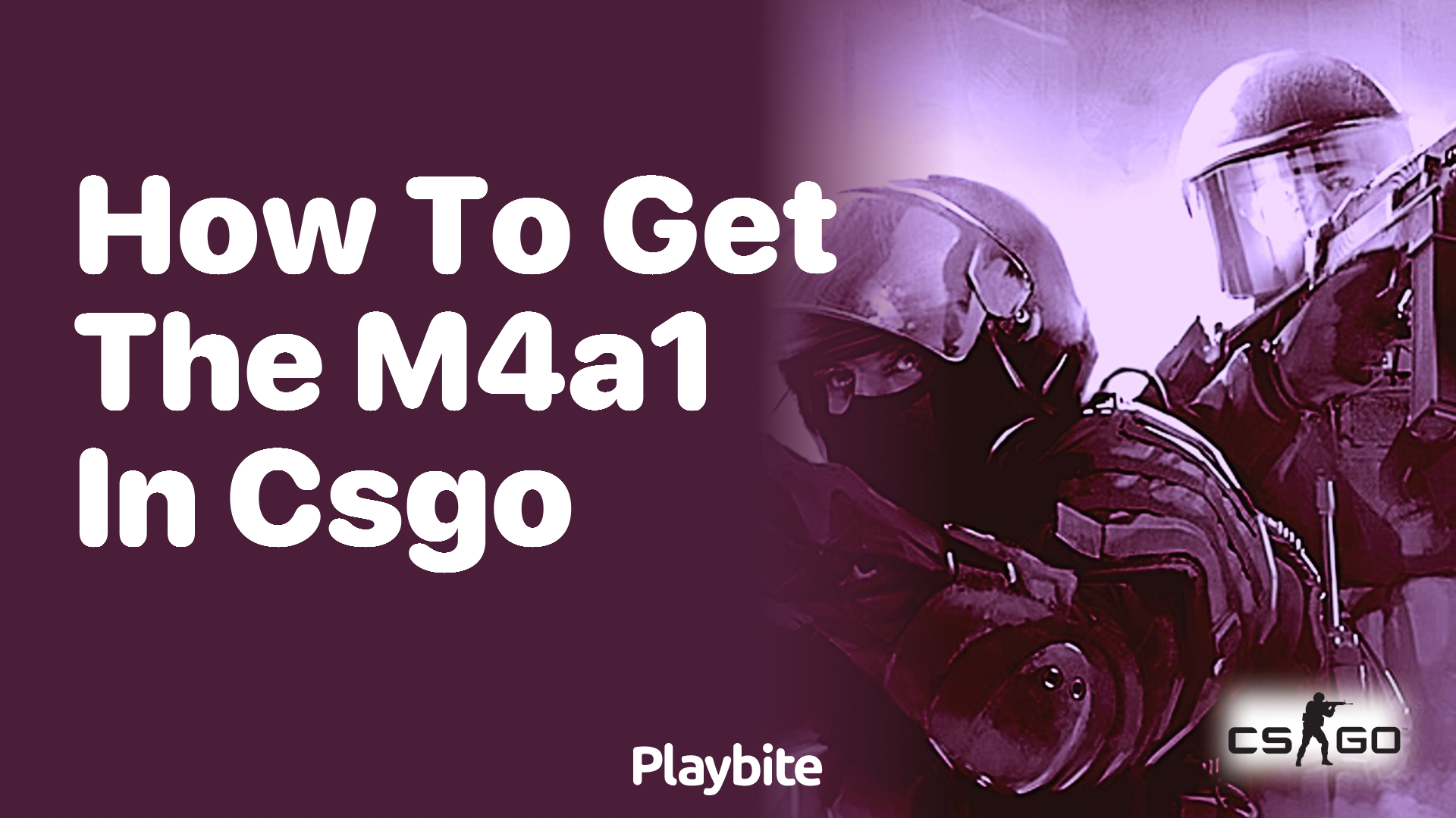 How to Get the M4A1 in CS:GO