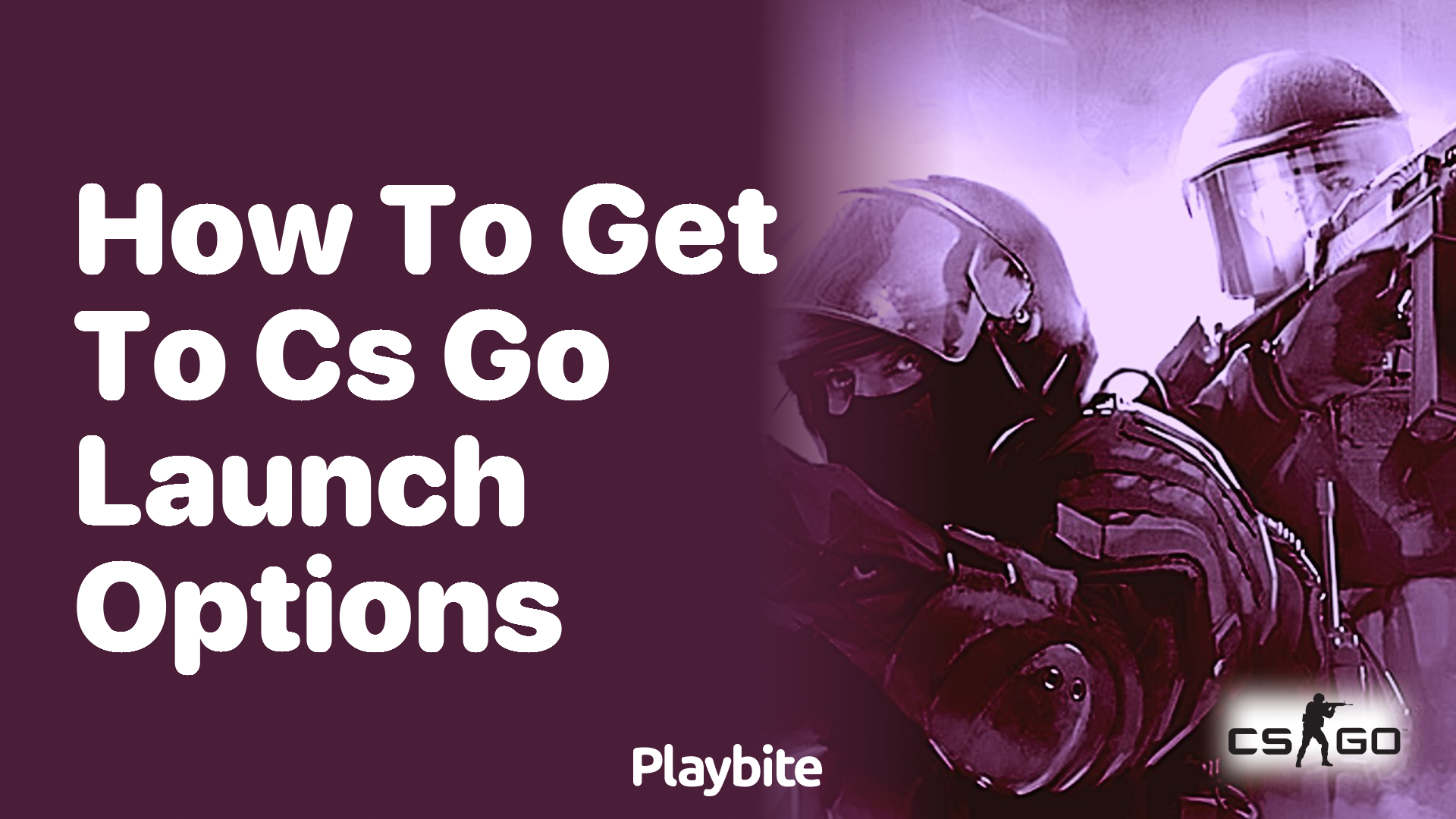 How to access CS:GO Launch Options