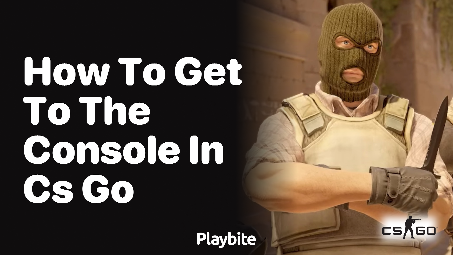 How to access the console in CS:GO?