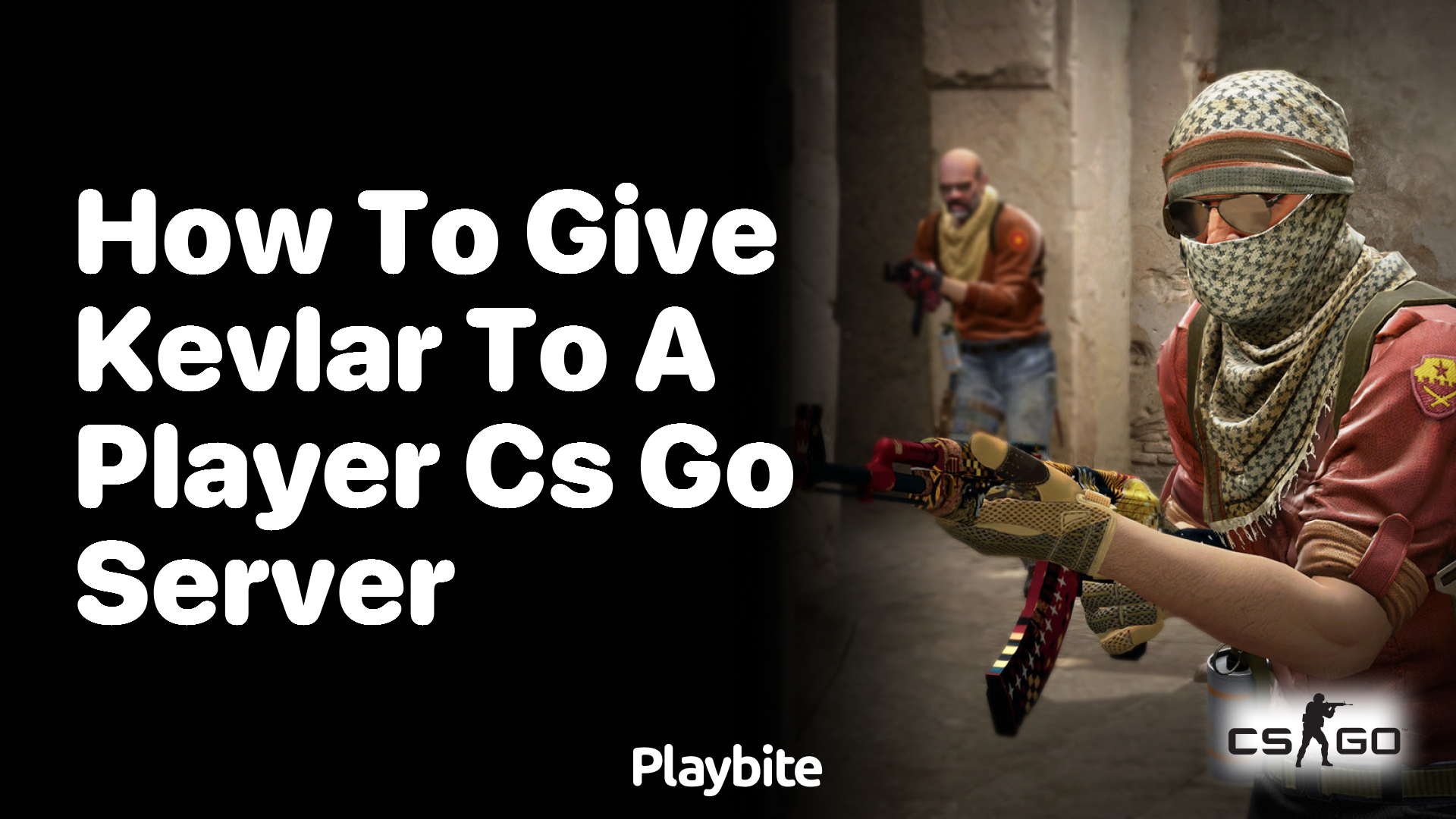 How to give Kevlar to a player in a CS:GO server?