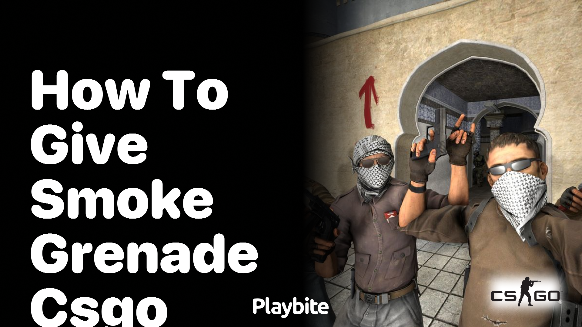 How to give a smoke grenade in CS:GO?