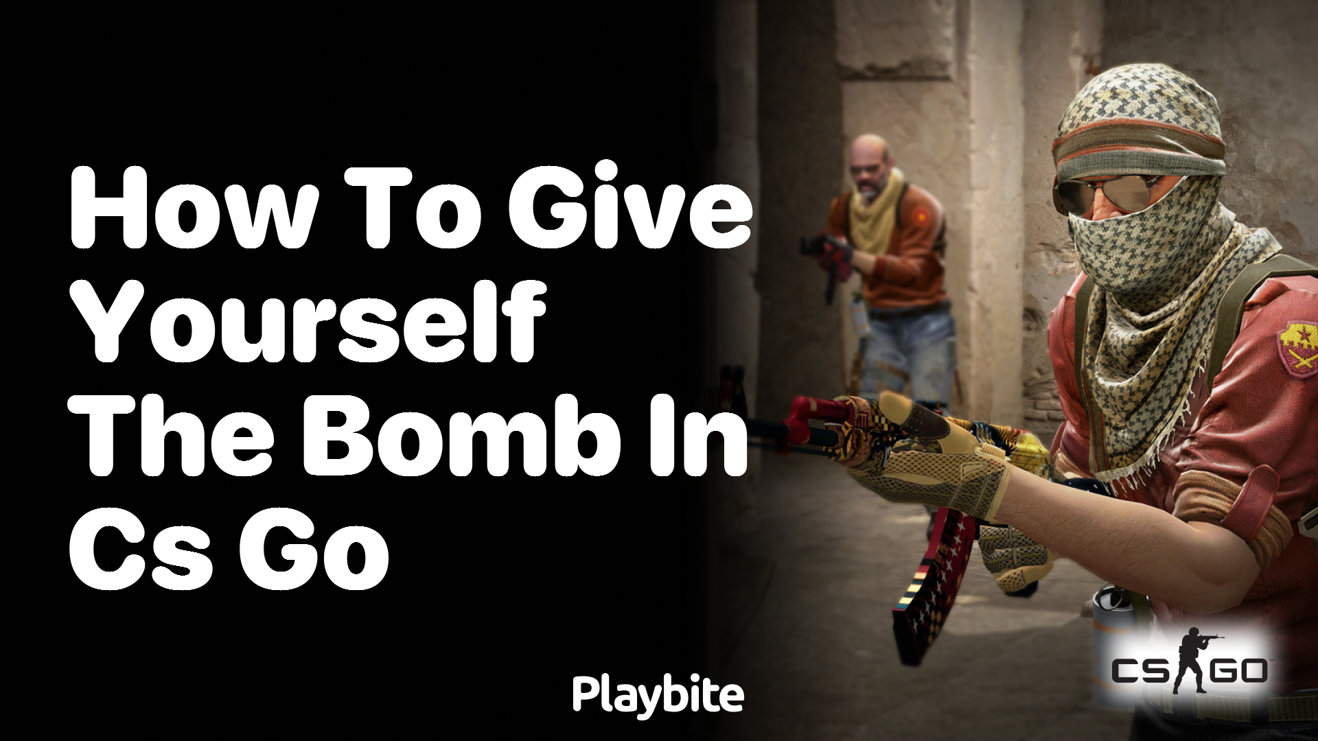 How to give yourself the bomb in CS:GO