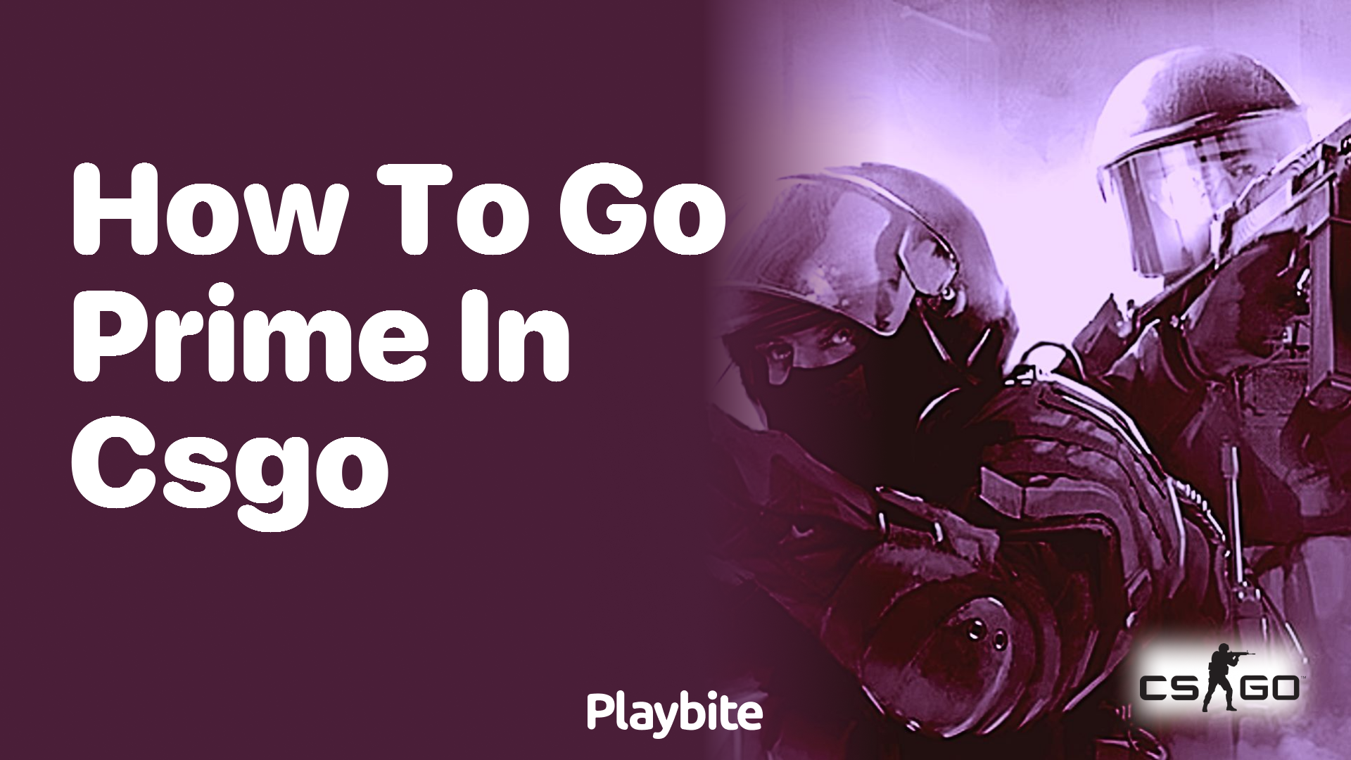 How to go Prime in CS:GO