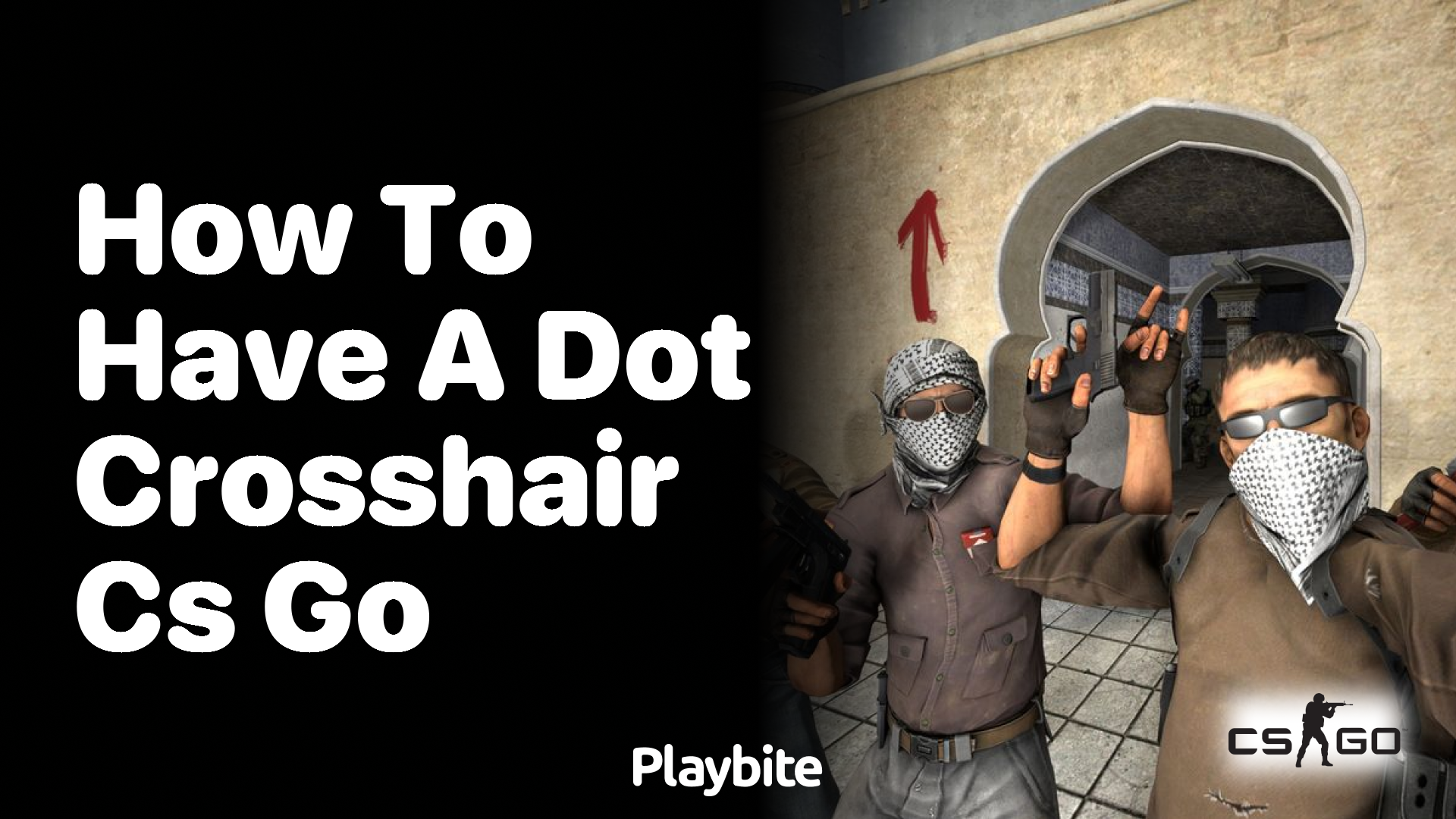 How to have a dot crosshair in CS:GO