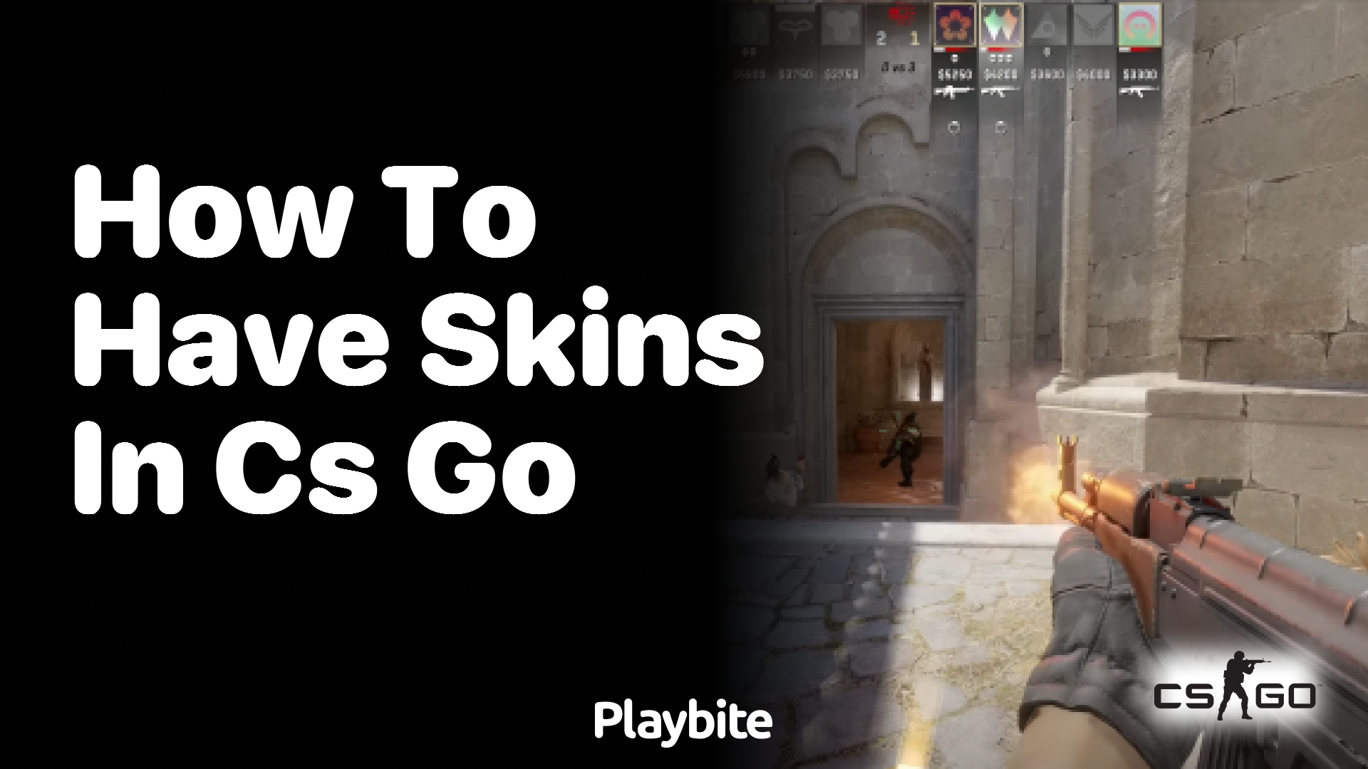 How to have skins in CS:GO