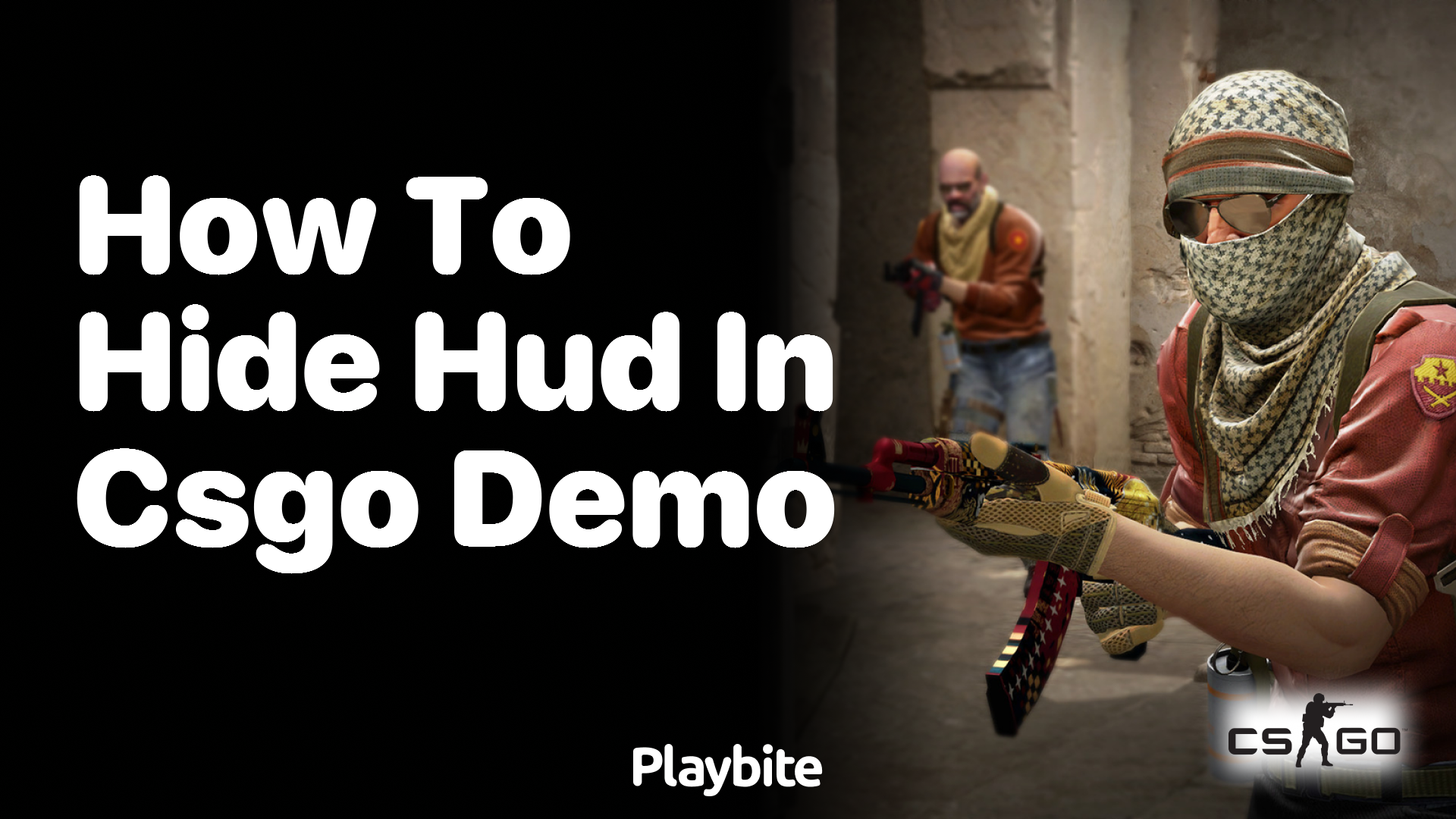 How to hide HUD in CS:GO demo?