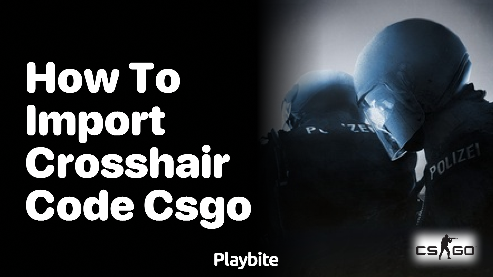 How to Import Crosshair Code in CS:GO