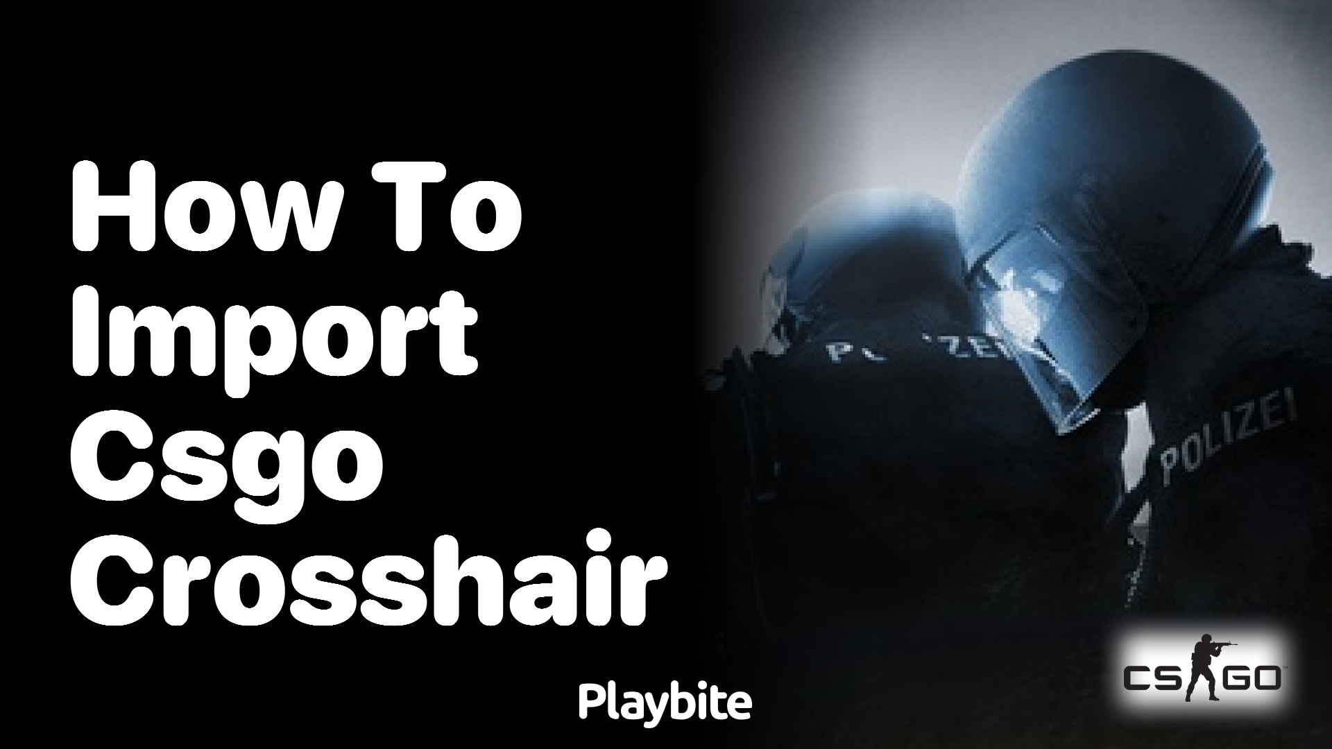 How to Import a CS:GO Crosshair