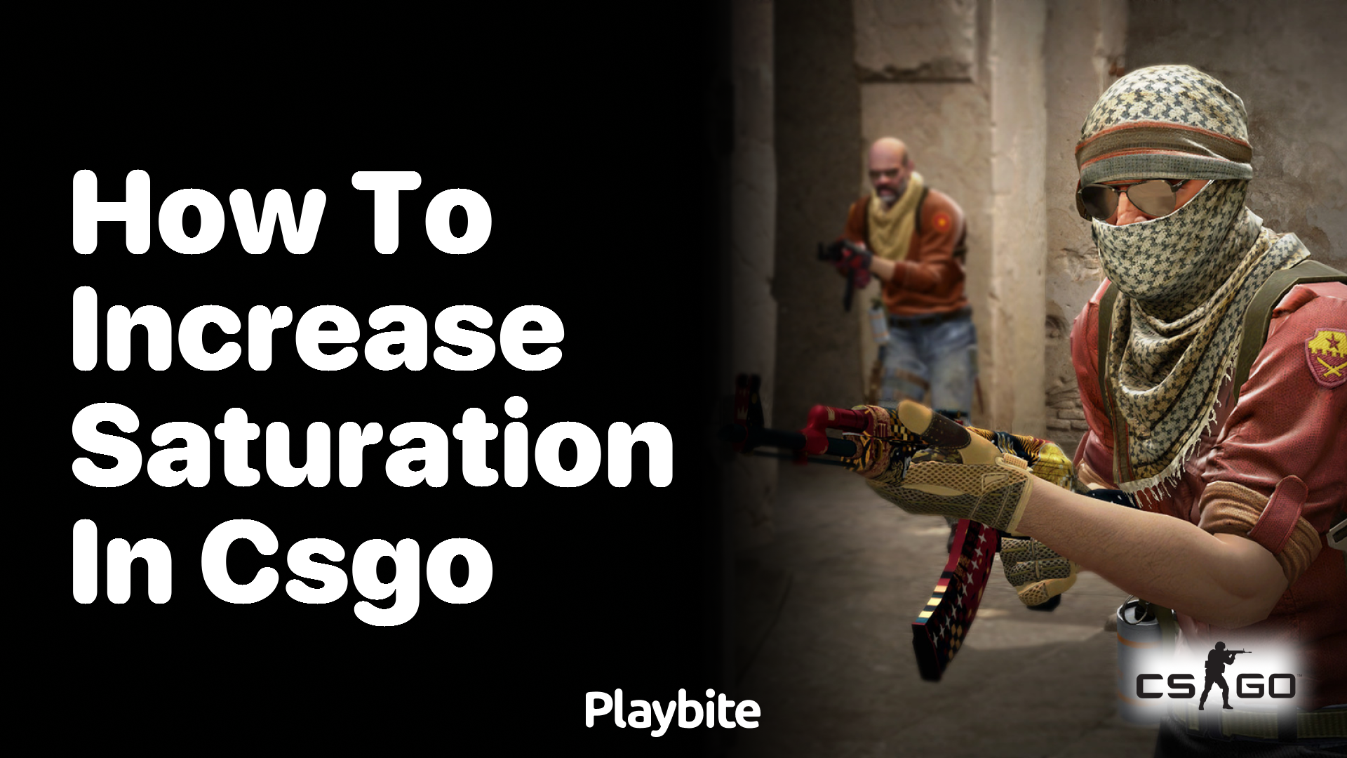 How to increase saturation in CS:GO