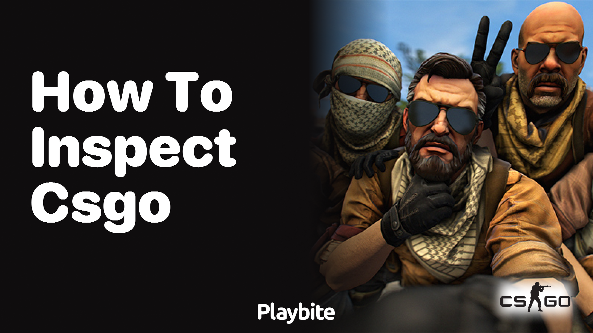 How to inspect in CS:GO?