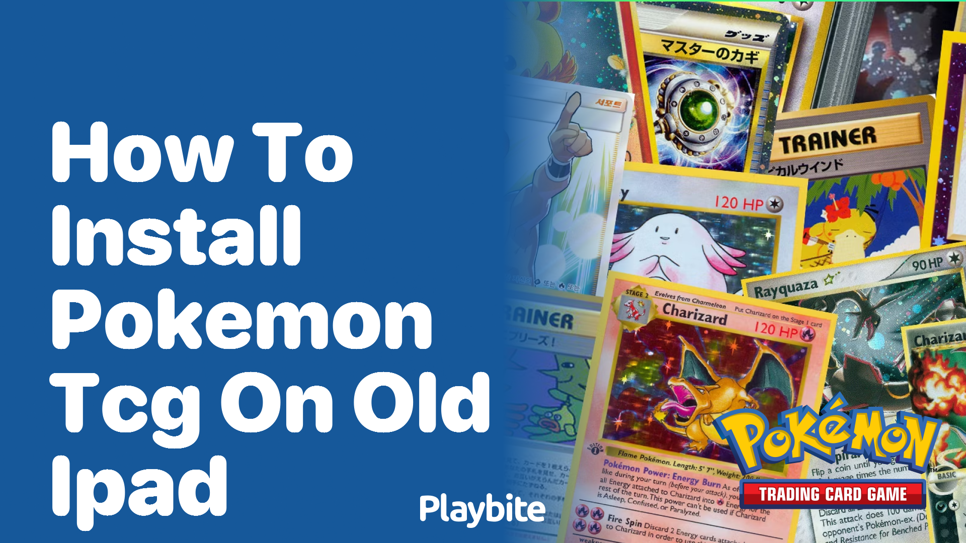 How to Install Pokemon TCG on an Old iPad