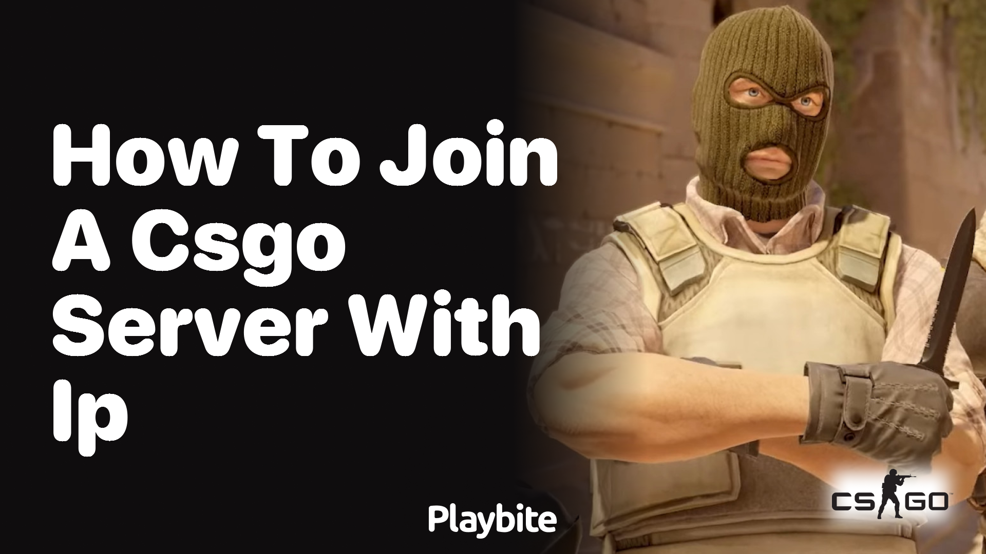 How to join a CS:GO server with IP