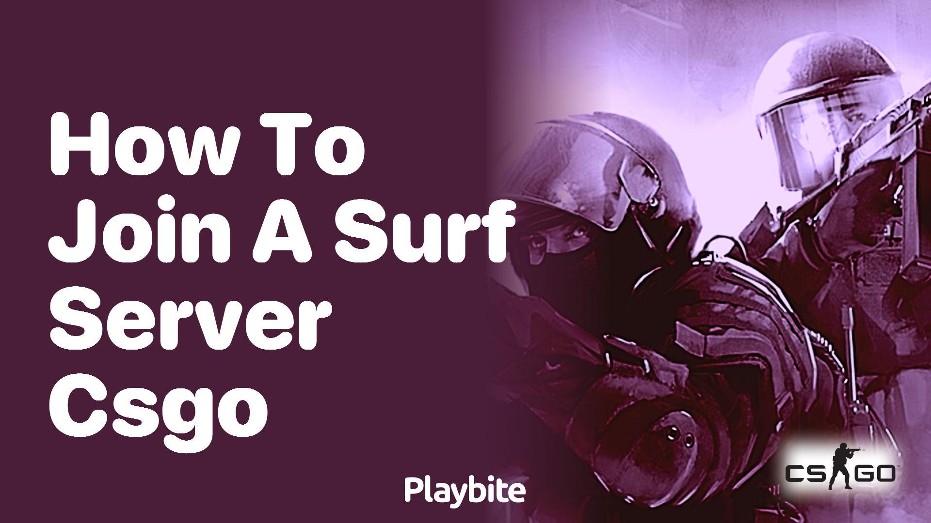 How to join a surf server in CS:GO