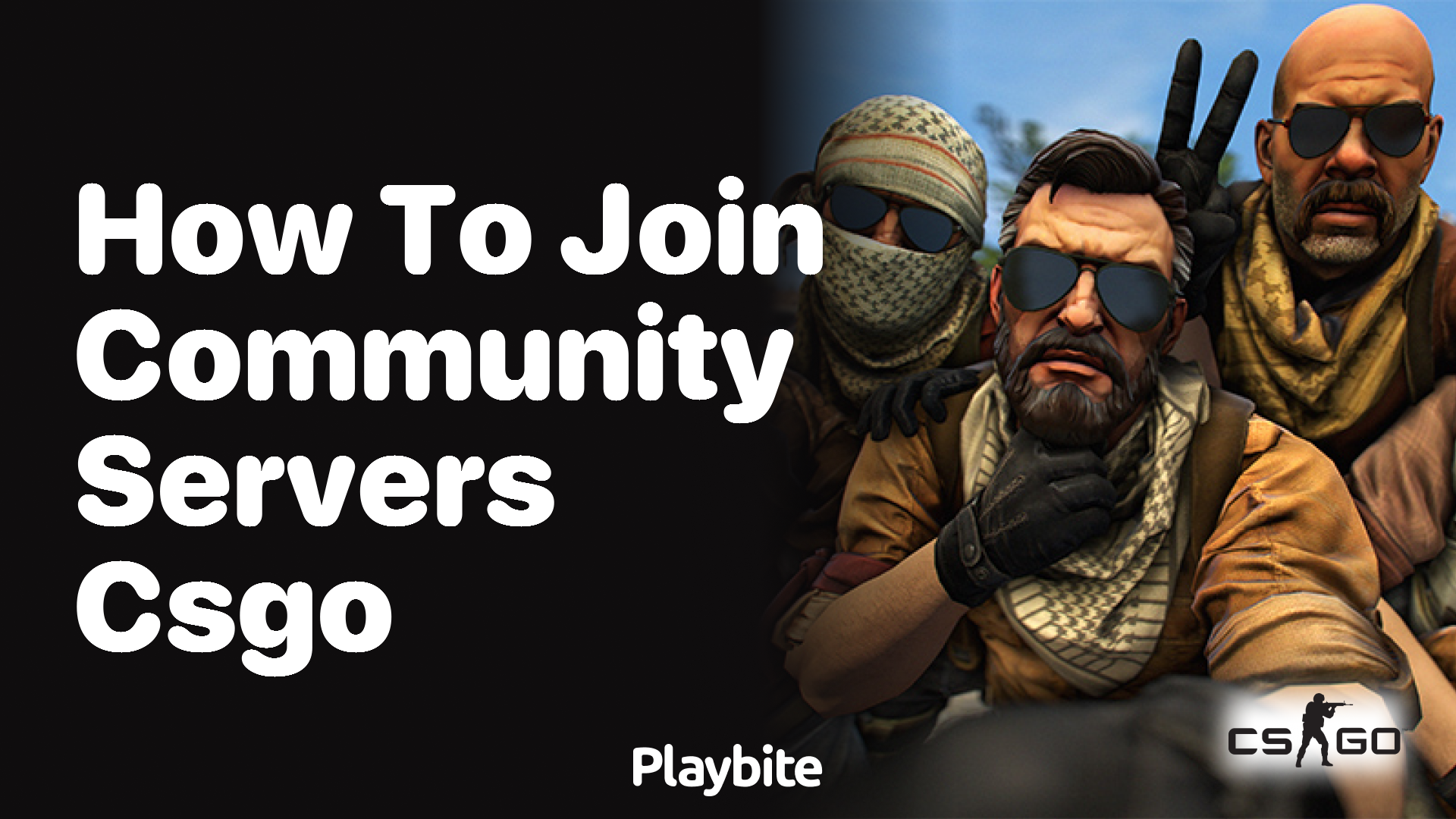 How to join community servers in CS:GO