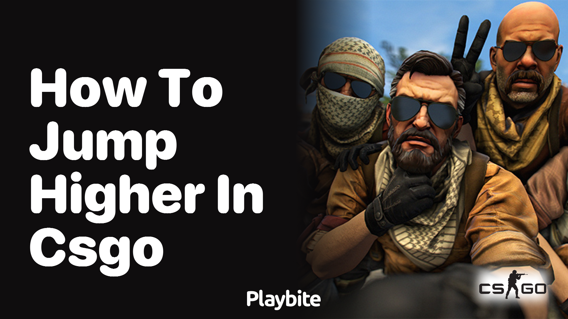 How to jump higher in CS:GO