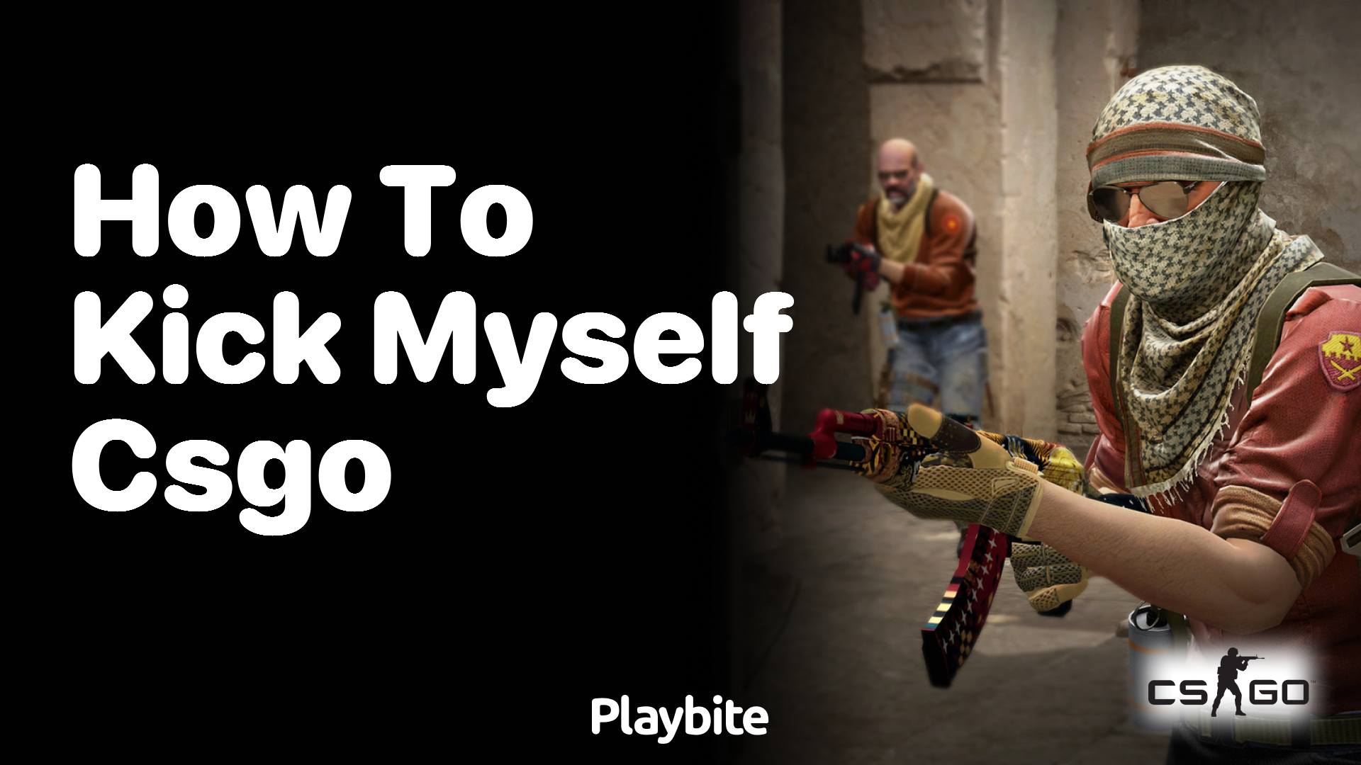 How to kick myself in CS:GO?