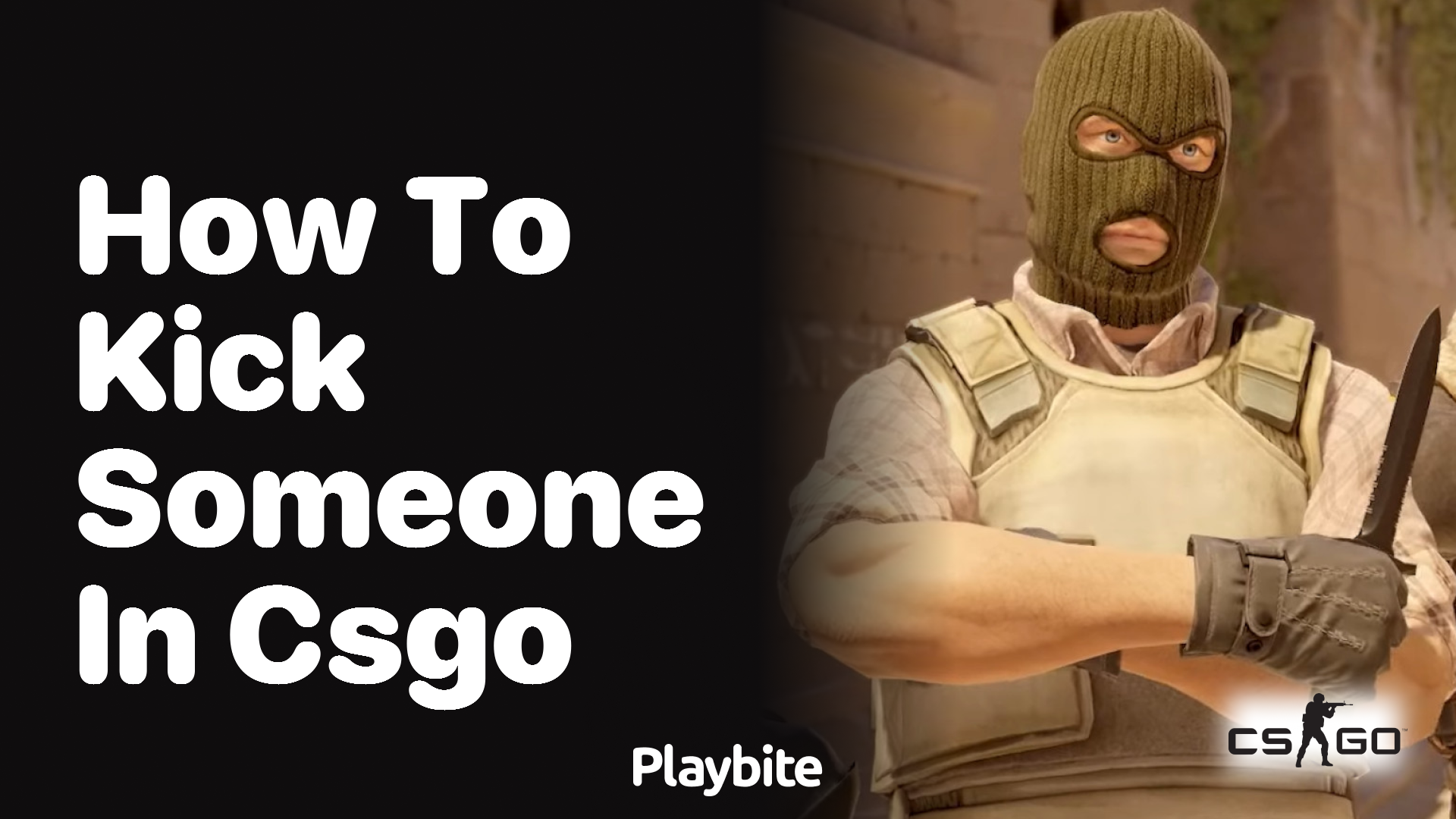 How to kick someone in CS:GO