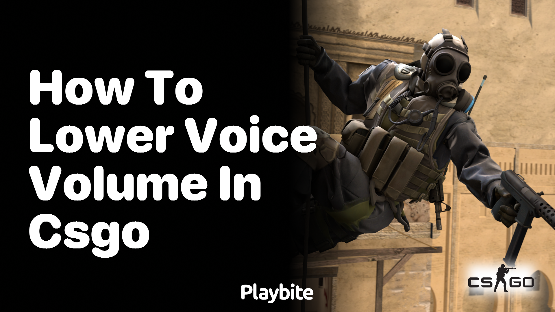 How to lower voice volume in CS:GO