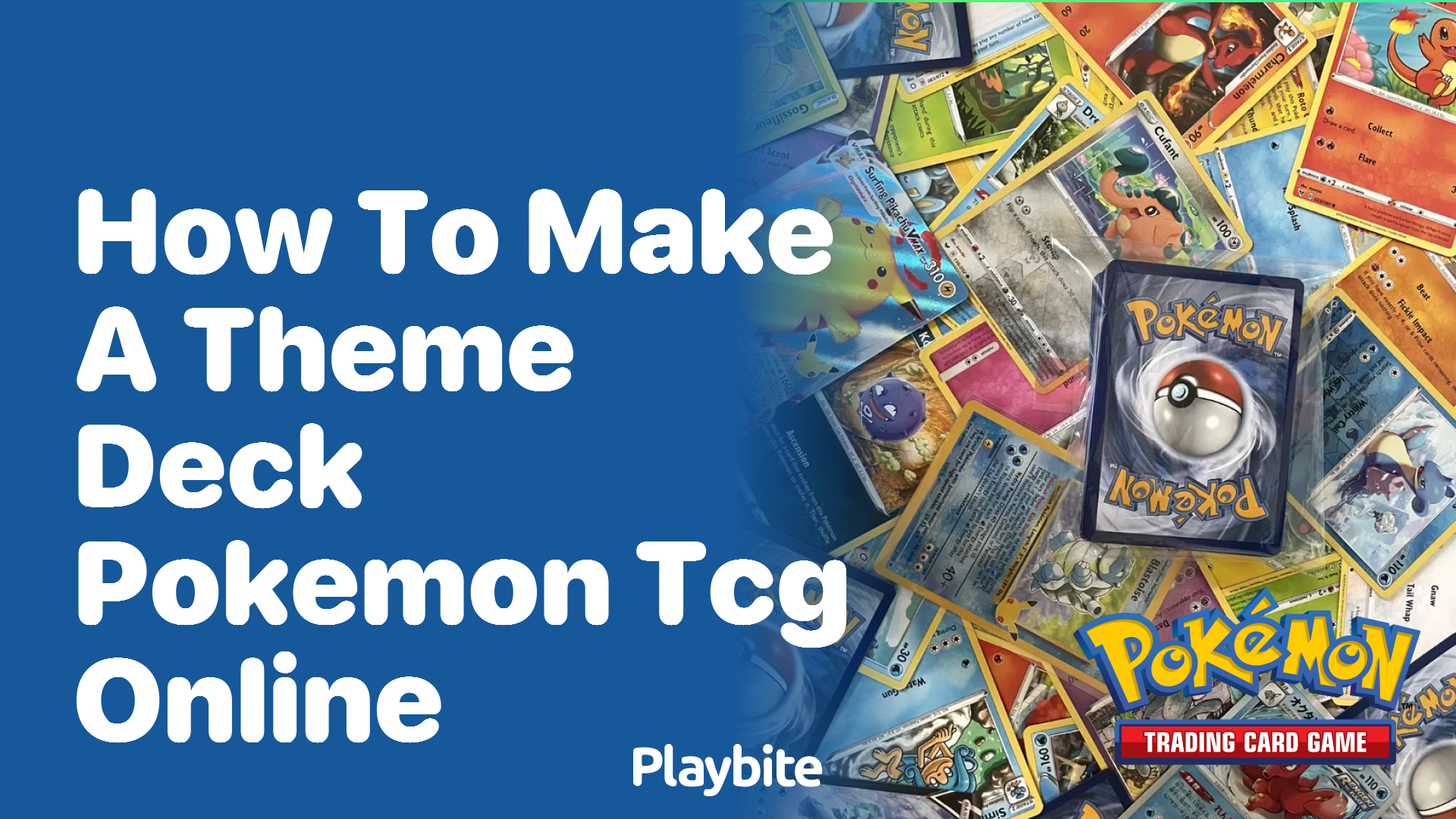 How to Make a Theme Deck in Pokemon TCG Online