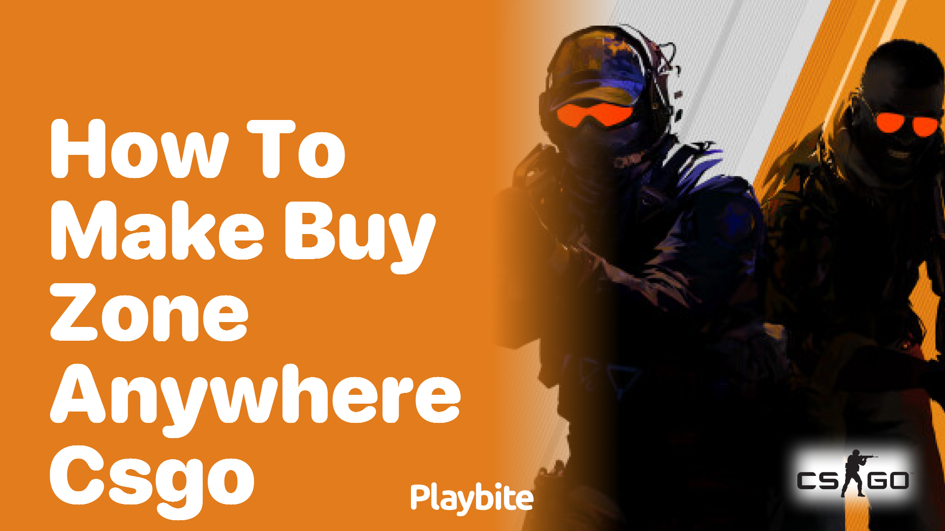 How to make a buy zone anywhere in CS:GO?