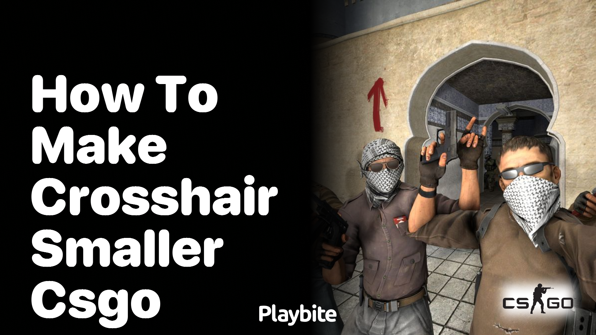 How to make your crosshair smaller in CSGO?