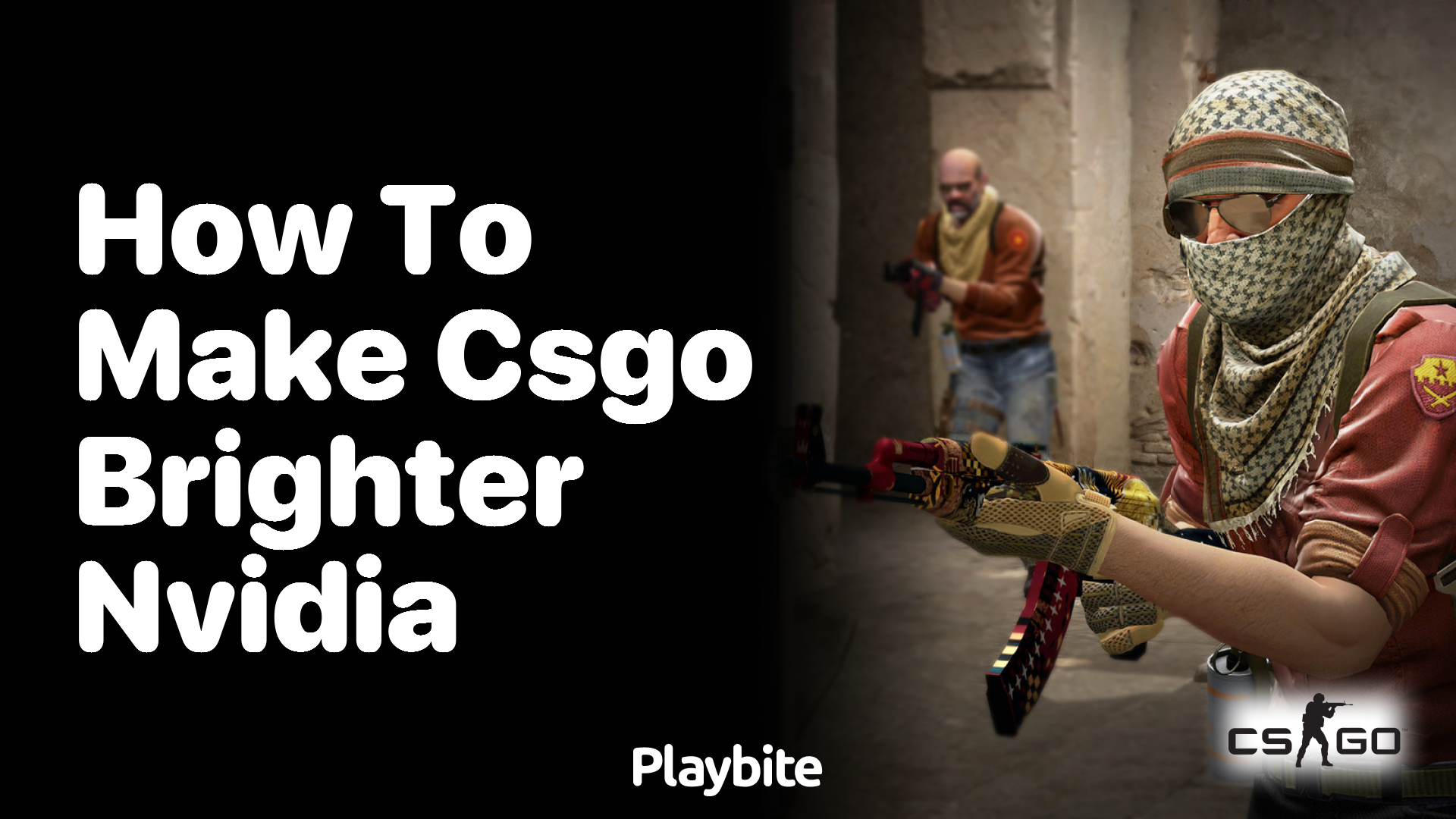 How to make CS:GO brighter with Nvidia settings