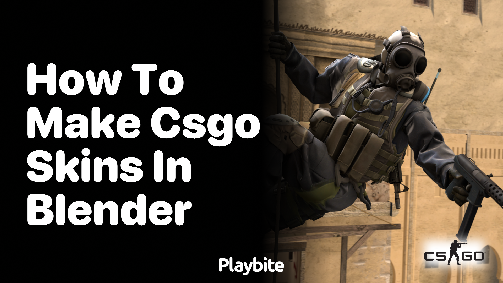 How to make CS:GO skins in Blender