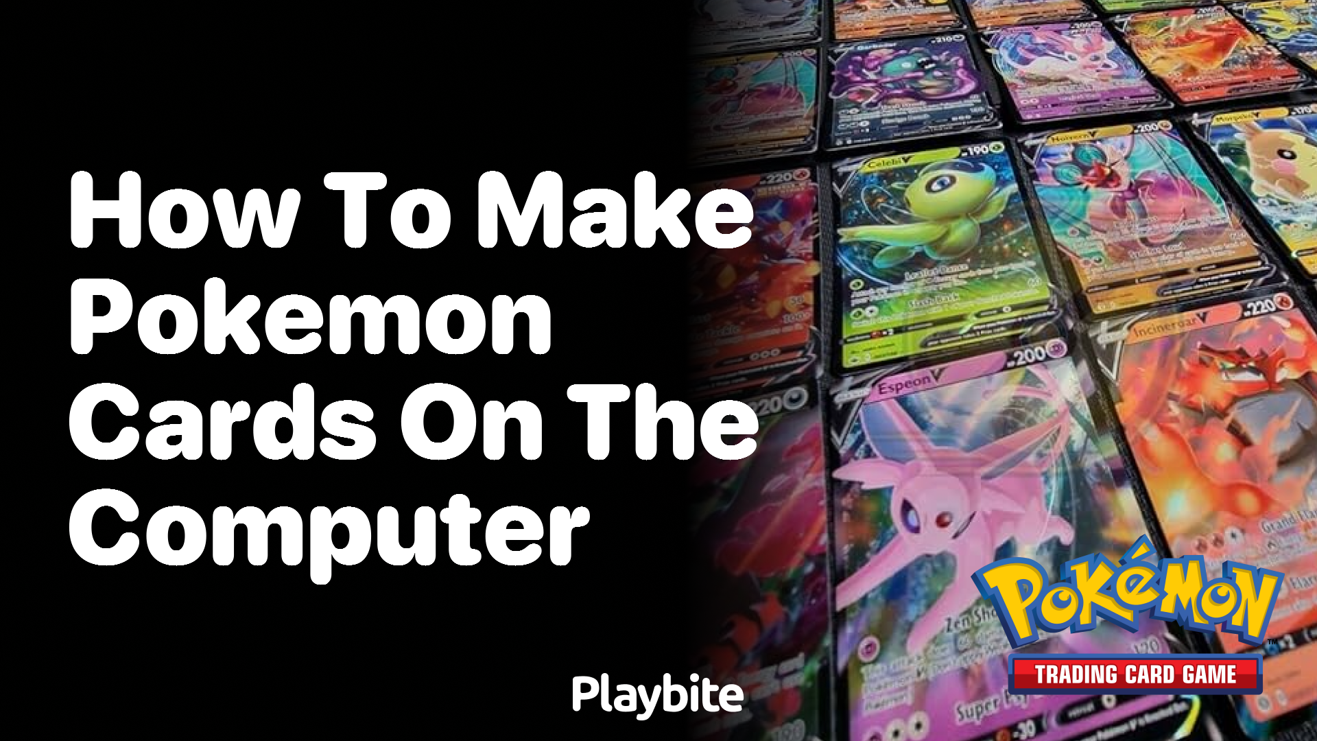 How to Make Pokemon Cards on the Computer