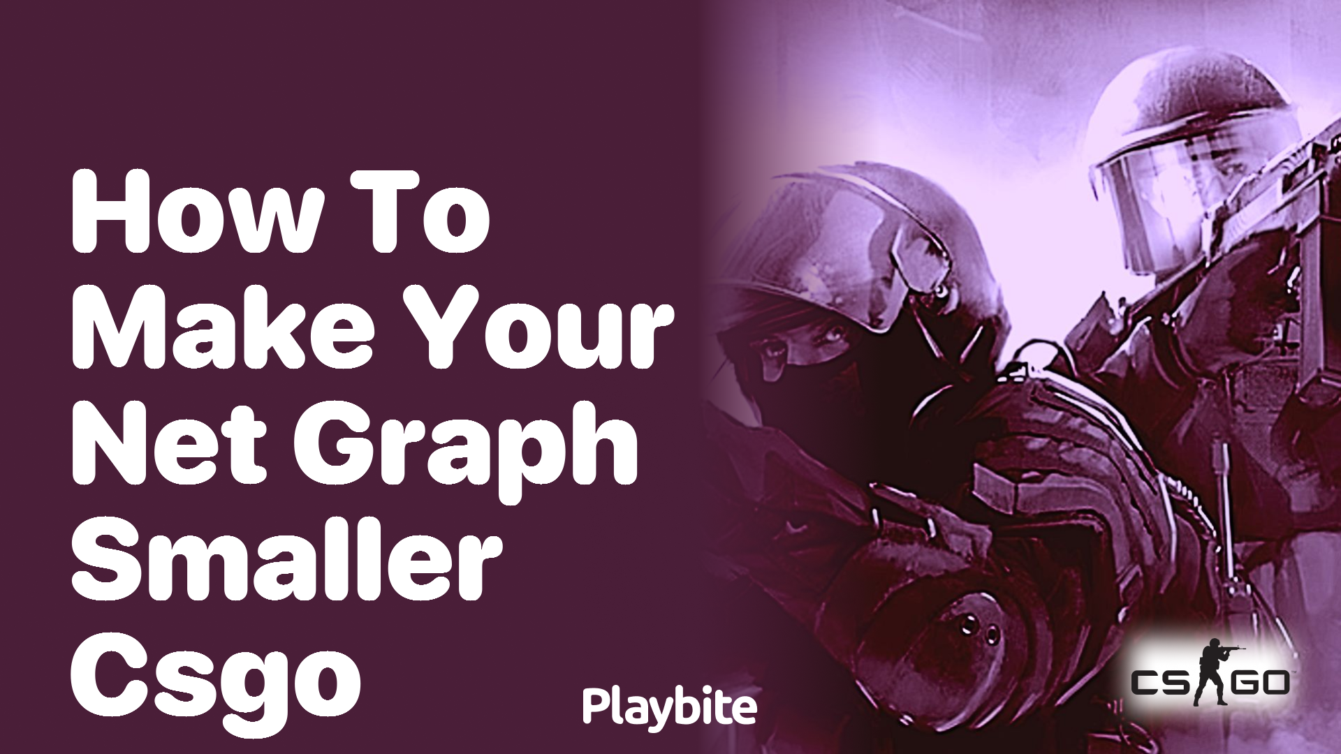 How to make your net graph smaller in CS:GO