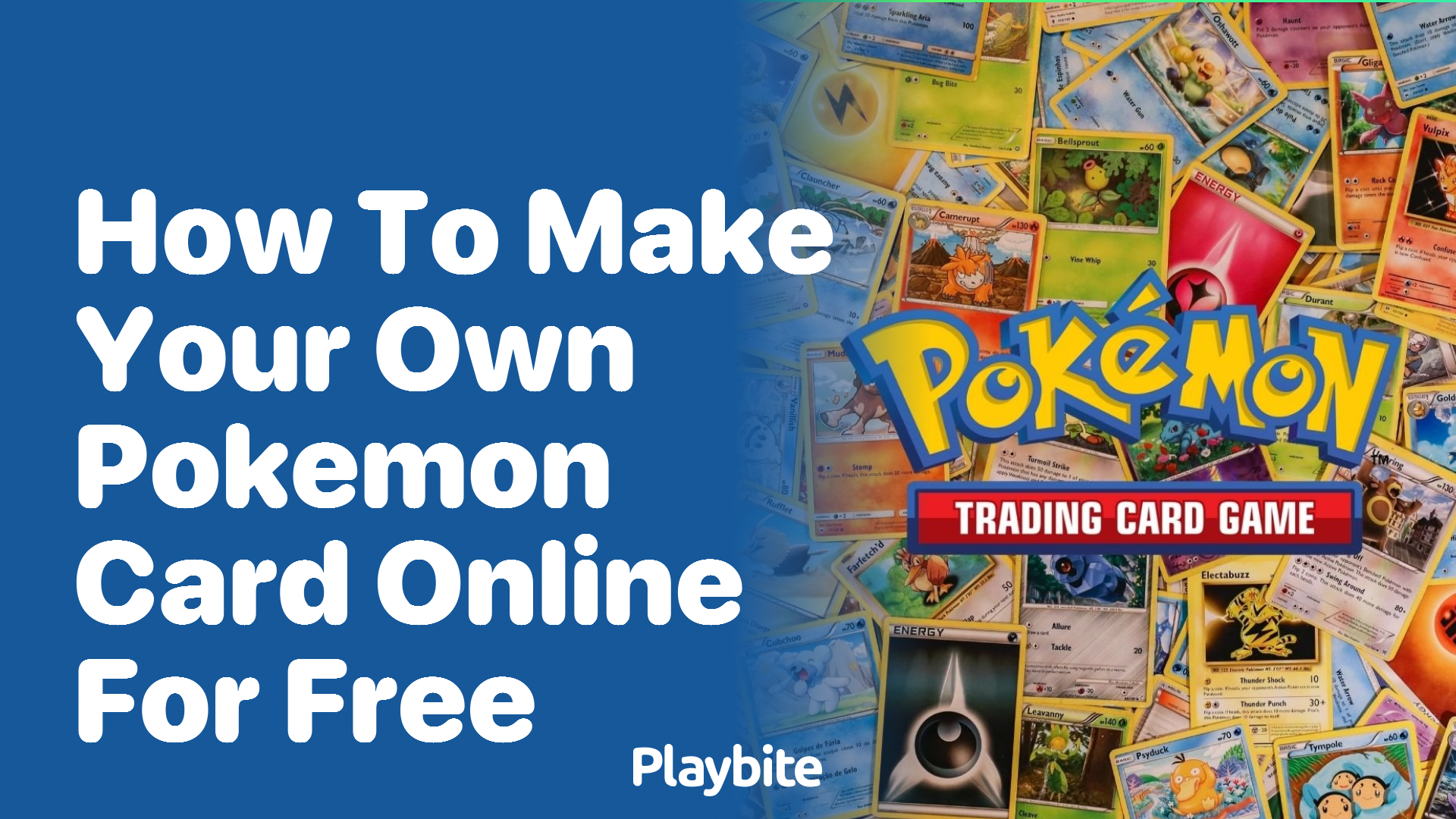 How to make your own Pokémon card online for free