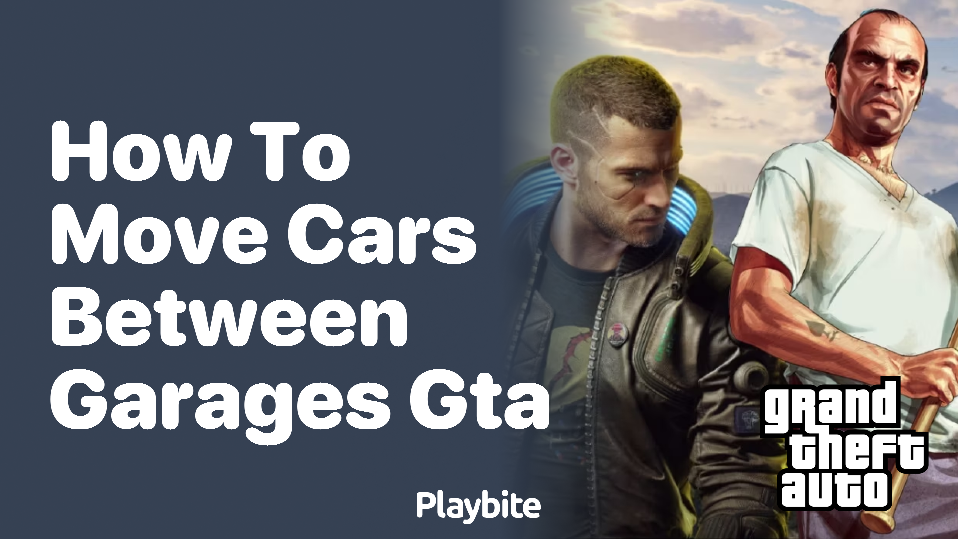 How to move cars between garages in GTA