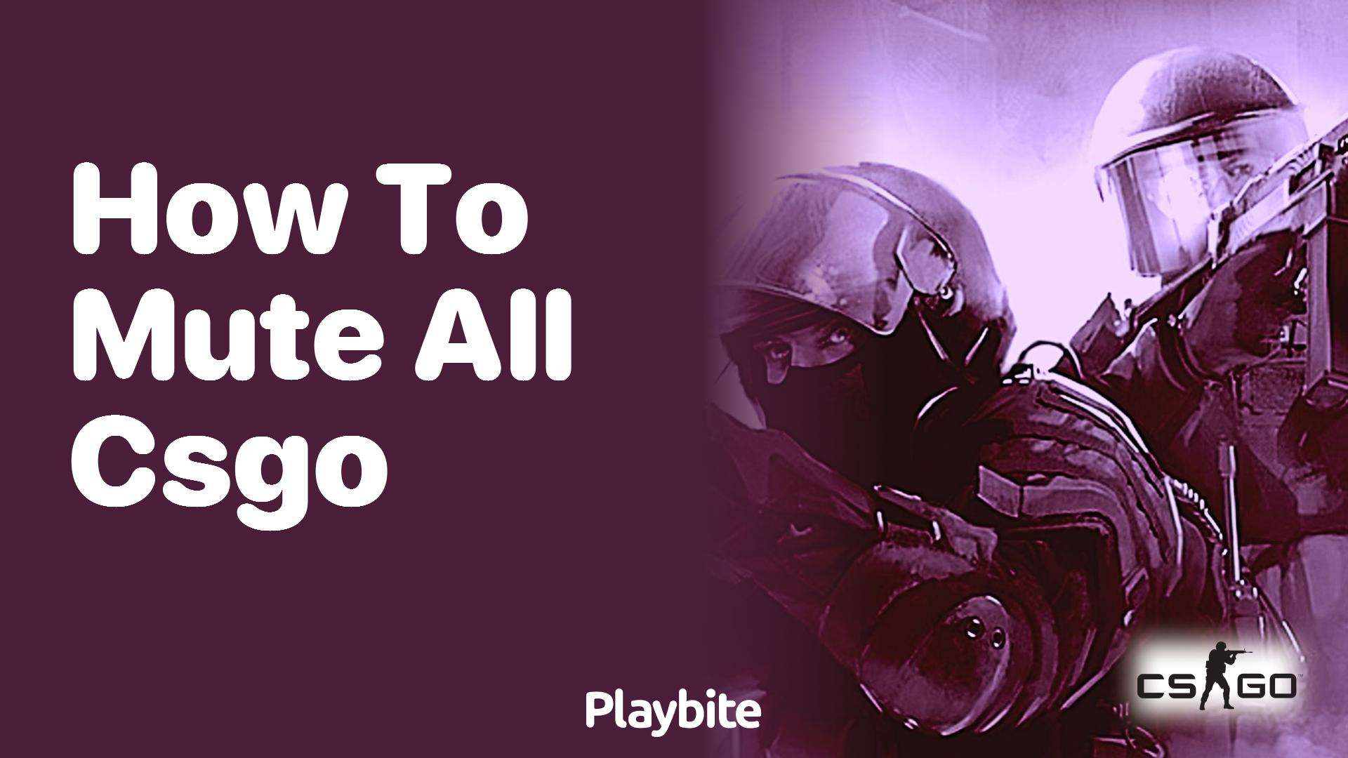 How to Mute All in CS:GO