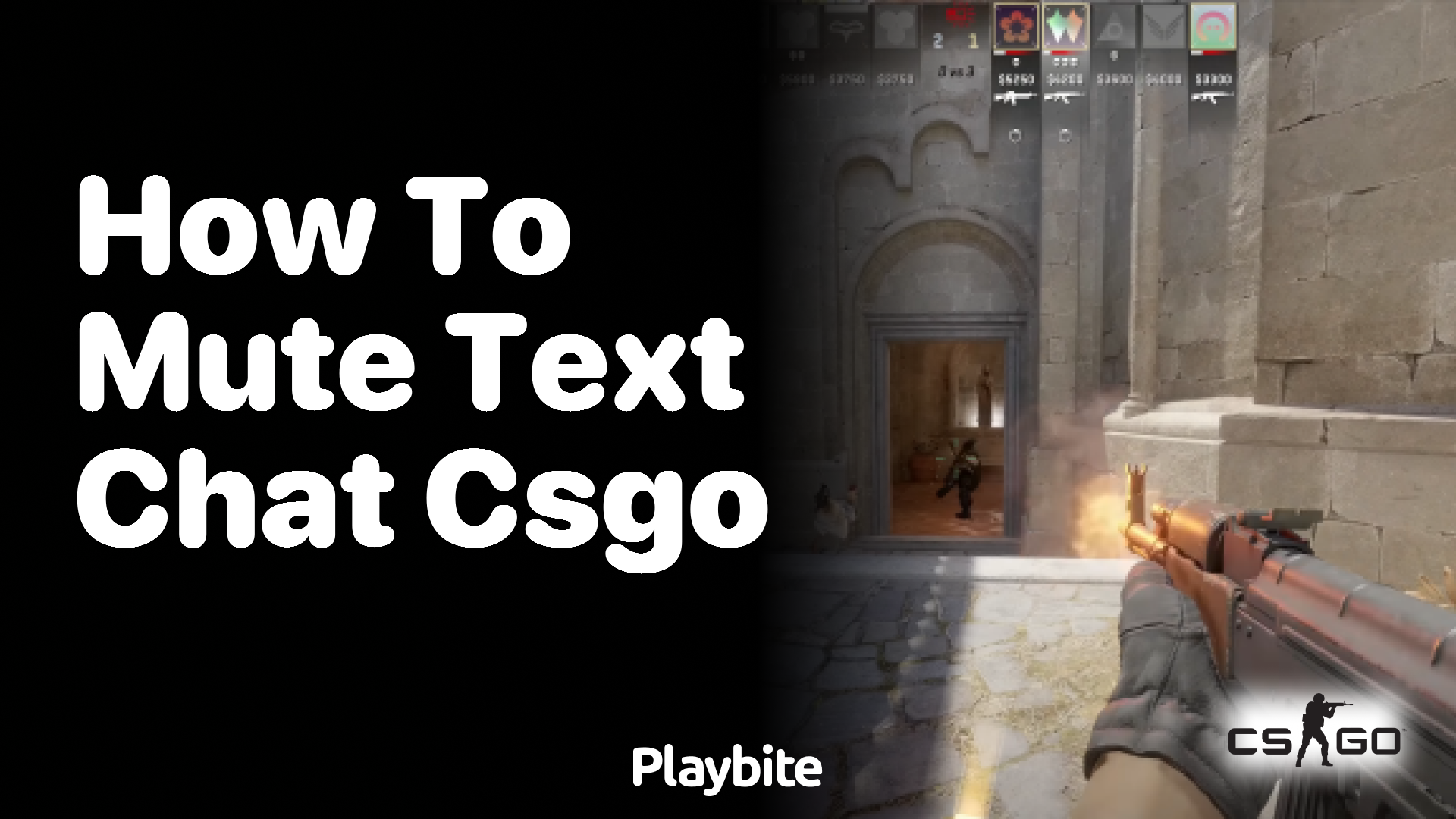 How to Mute Text Chat in CSGO