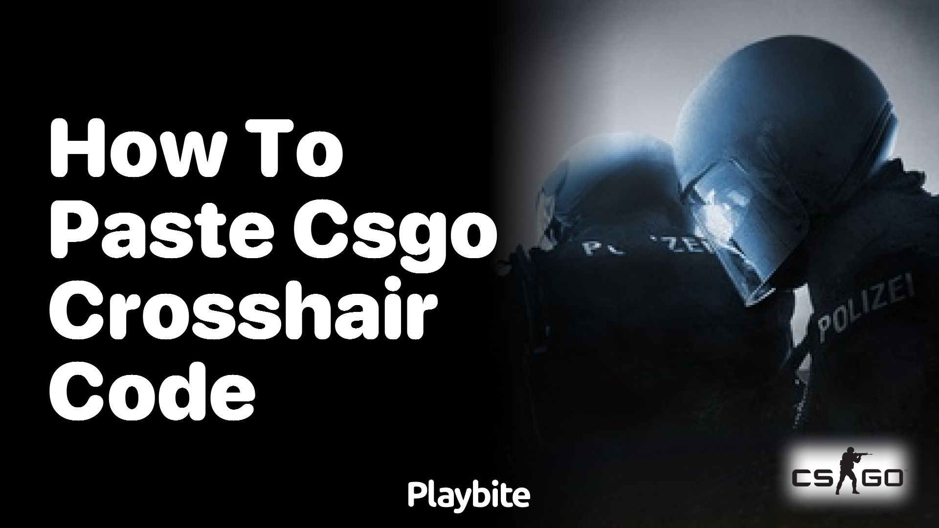 How to paste a CS:GO crosshair code