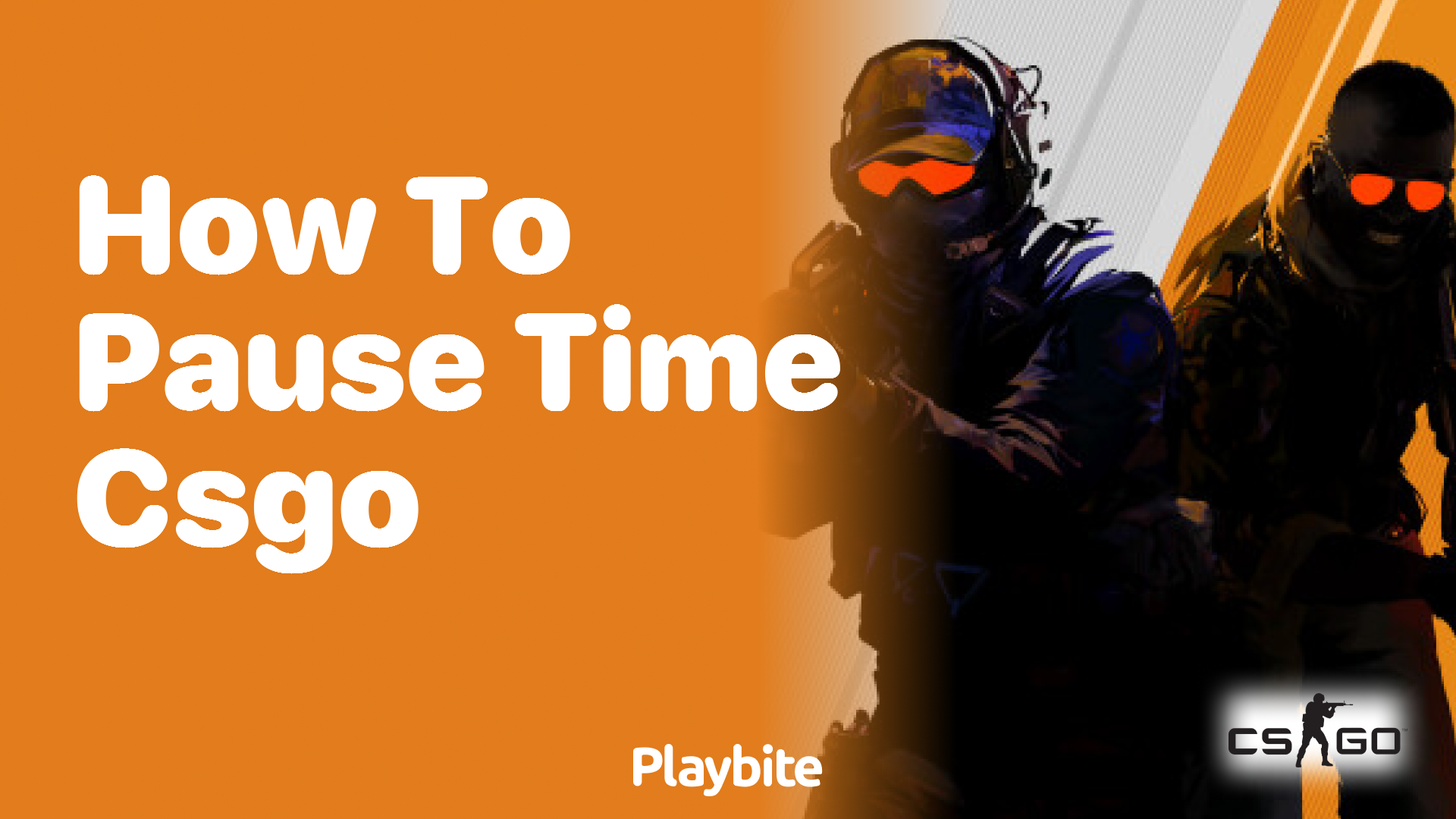 How to pause time in CS:GO