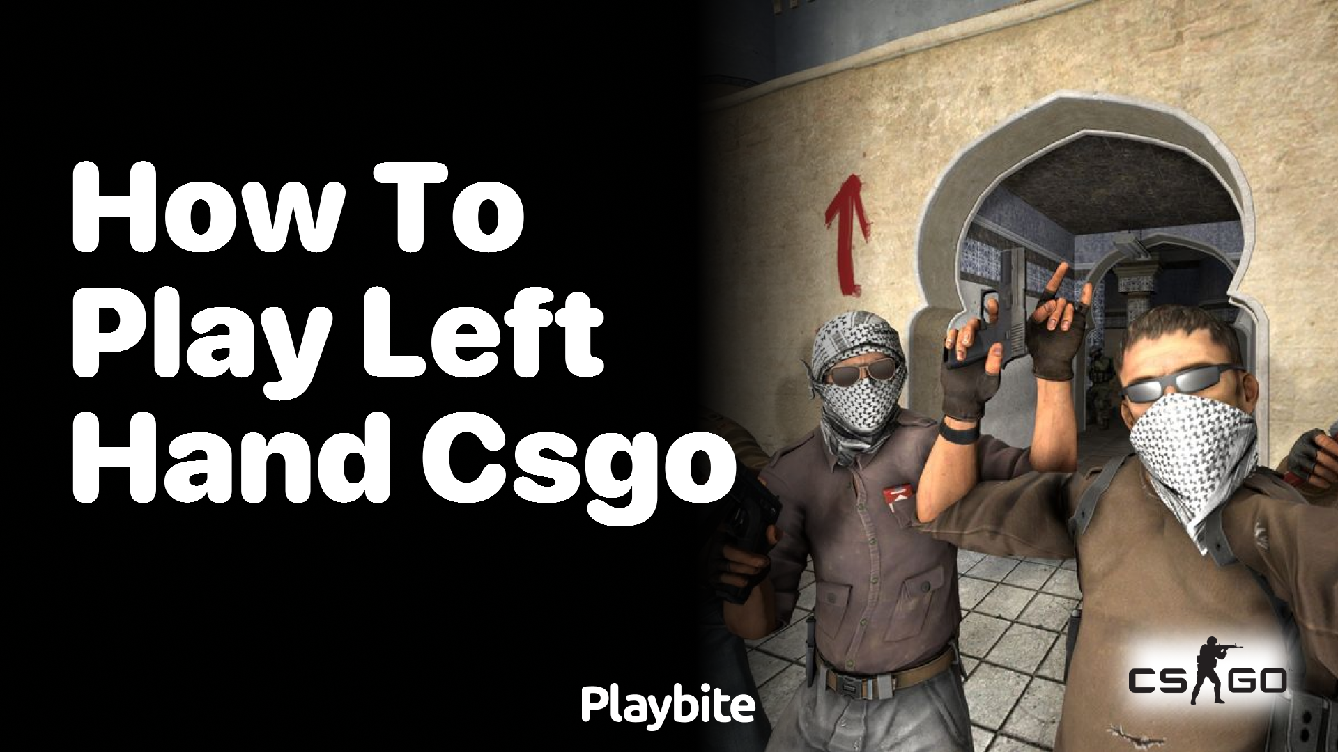 How to play CS:GO with a left hand model