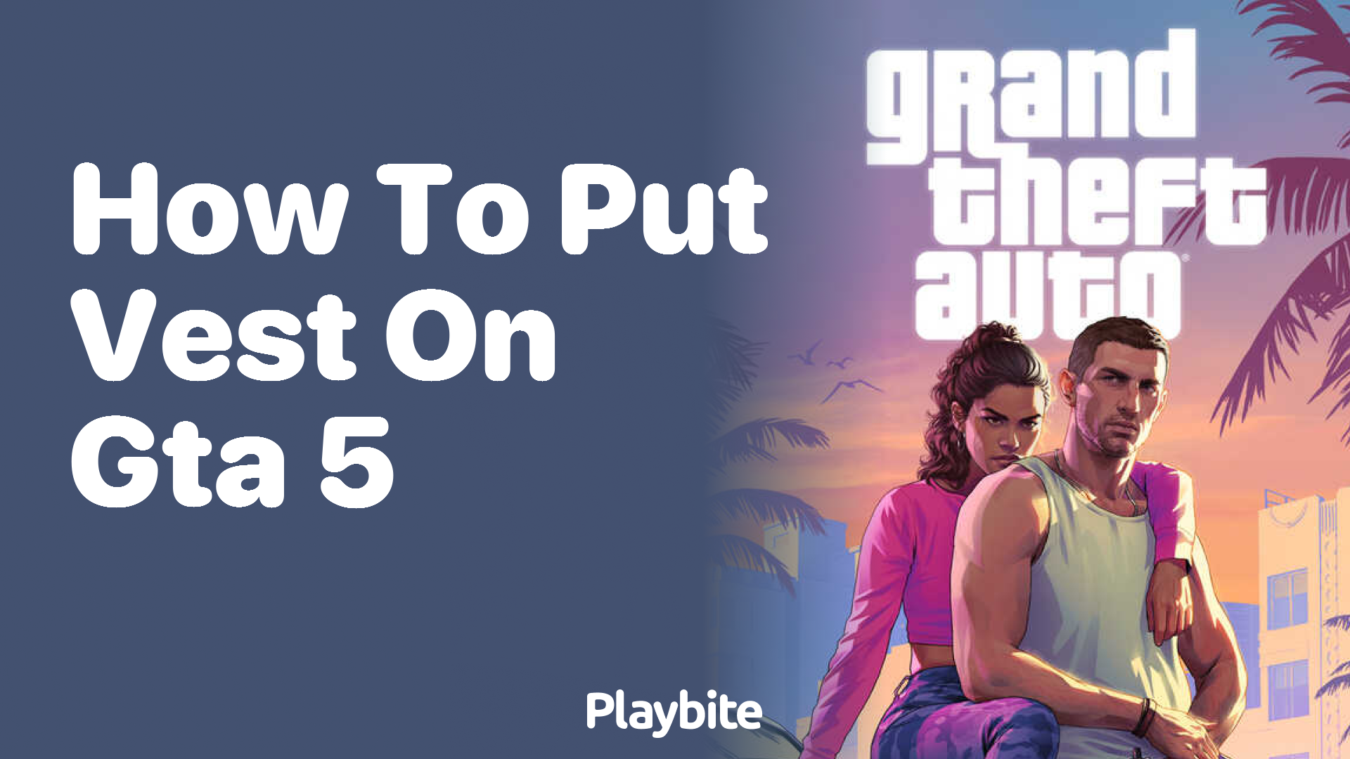 How to put a vest on in GTA 5