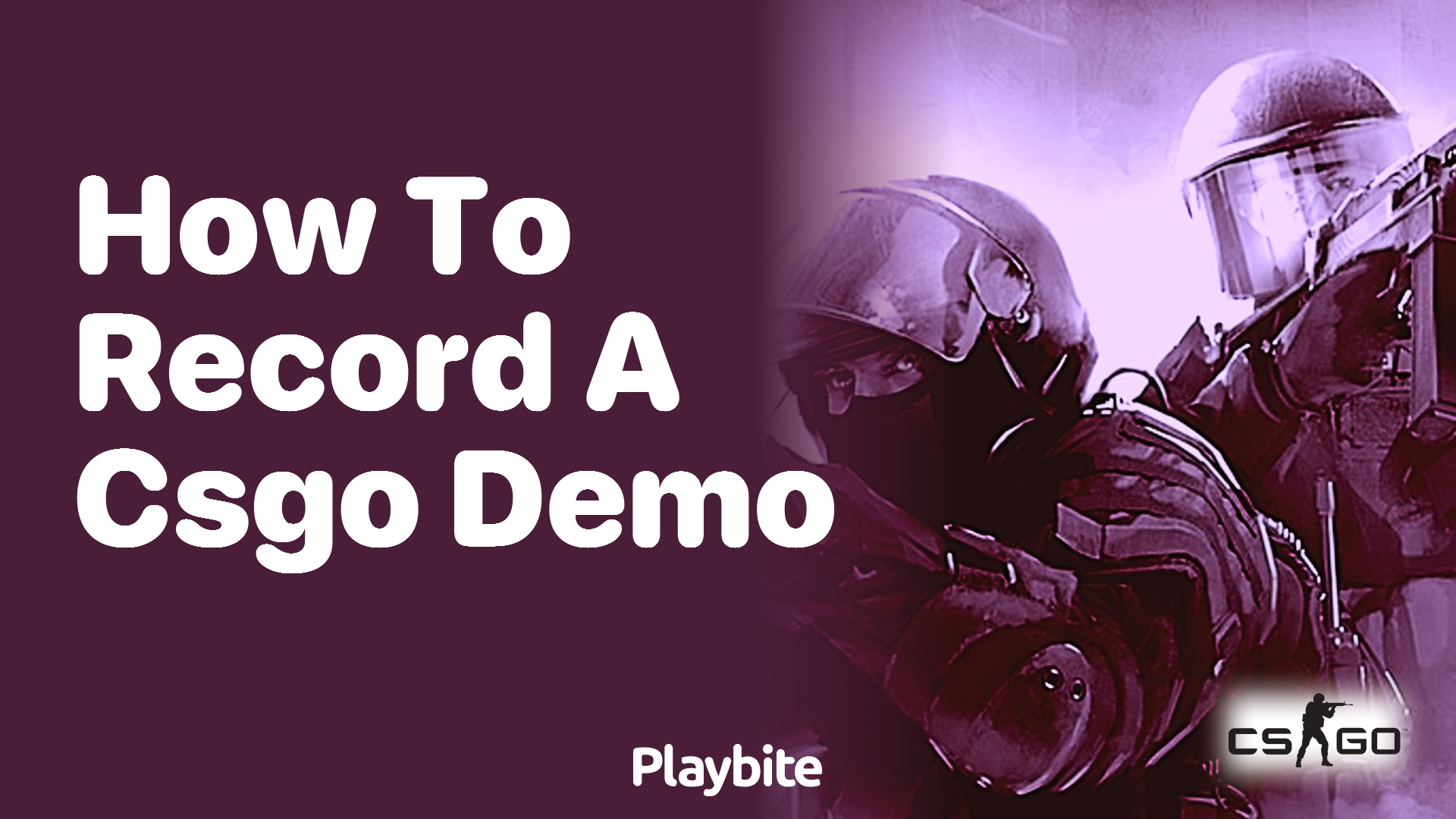 How to Record a CS:GO Demo