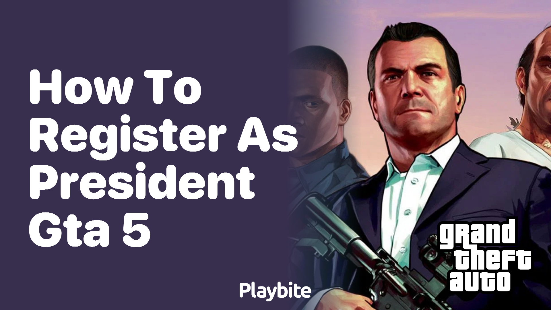 How to register as President in GTA 5