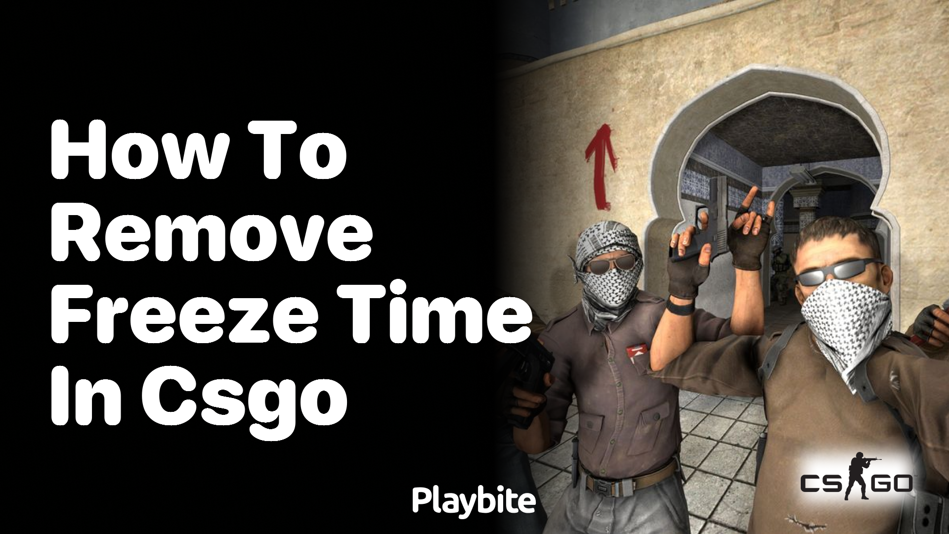 How to remove freeze time in CS:GO