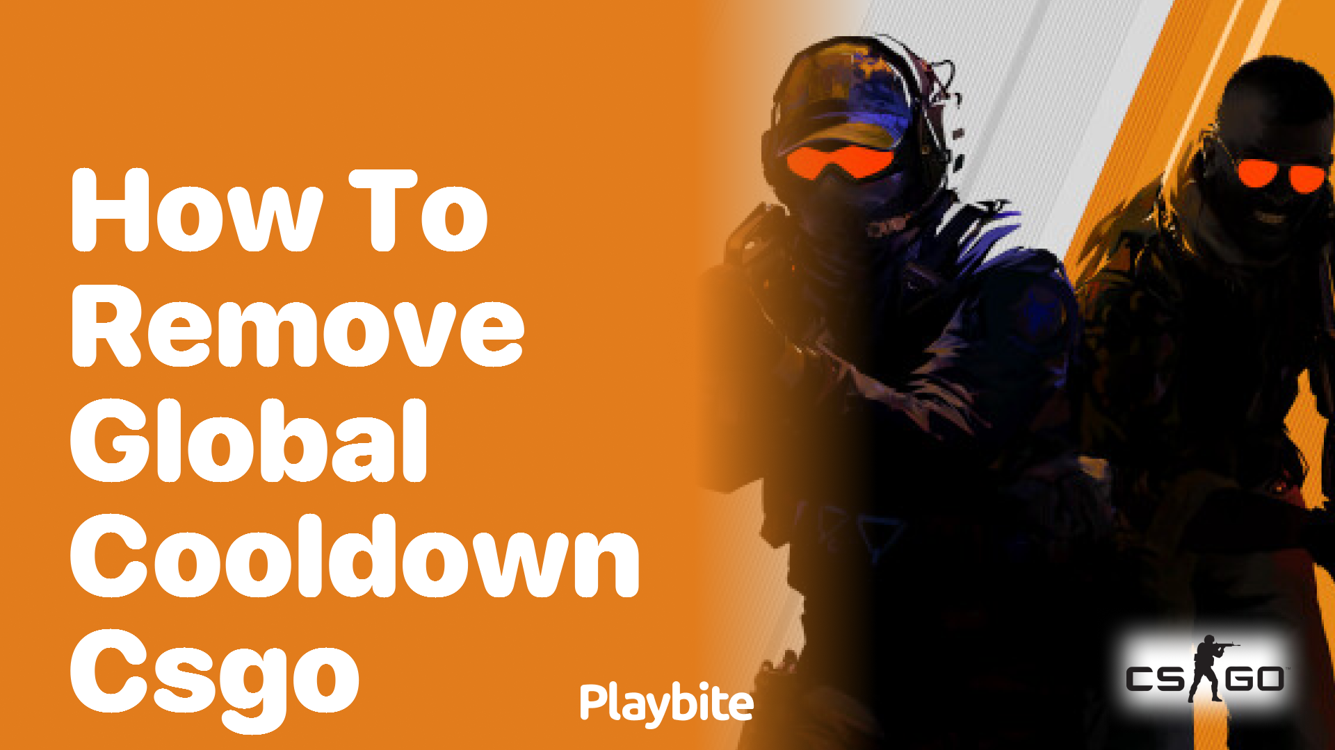 How to remove global cooldown in CS:GO