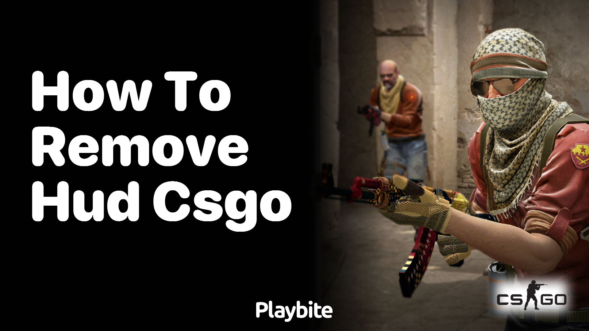 How to remove HUD in CSGO